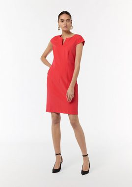 Comma Minikleid Antailliertes Kleid aus Viskosestretch