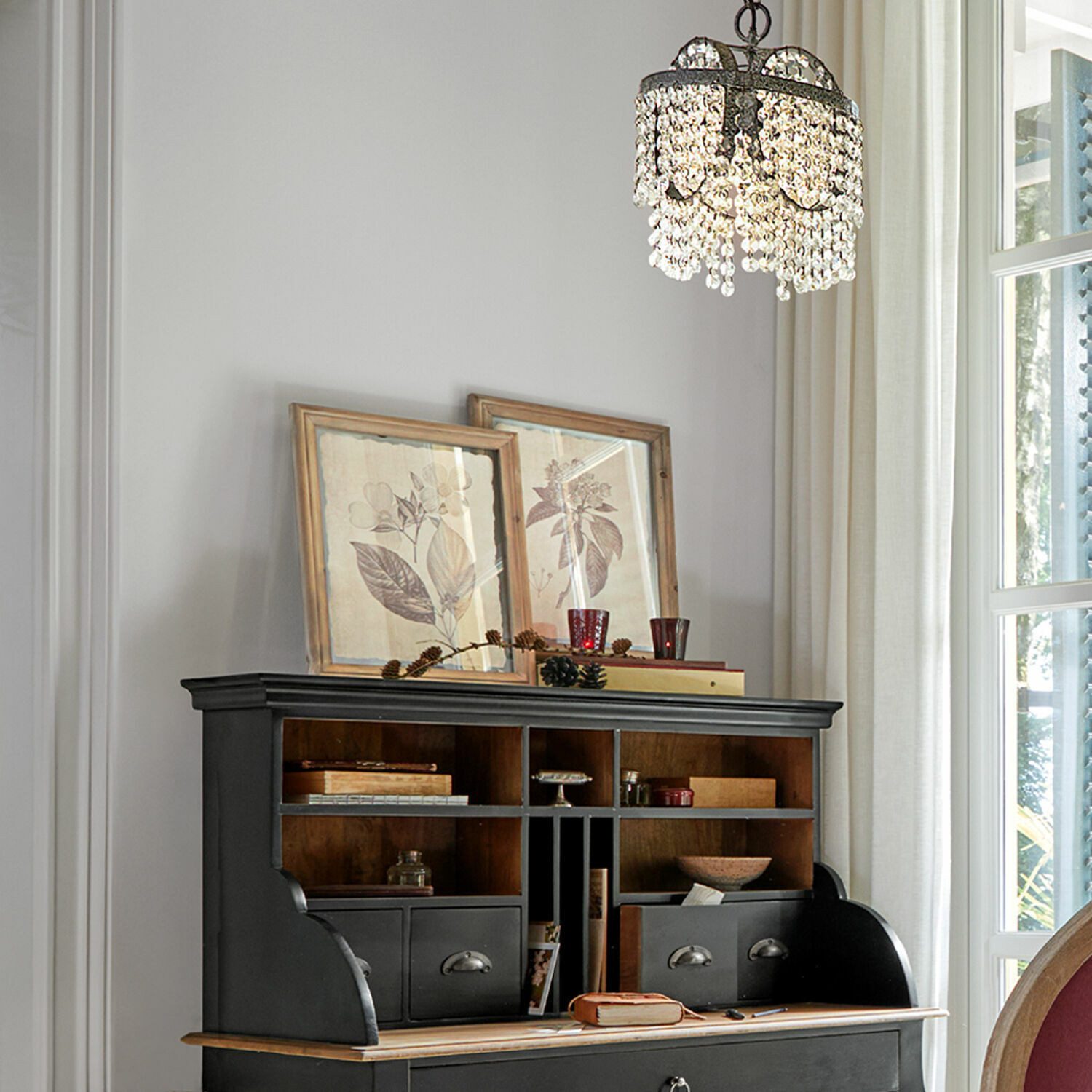 Mirabeau Wanddekoobjekt Bild 2er Set Guyra beige/braun