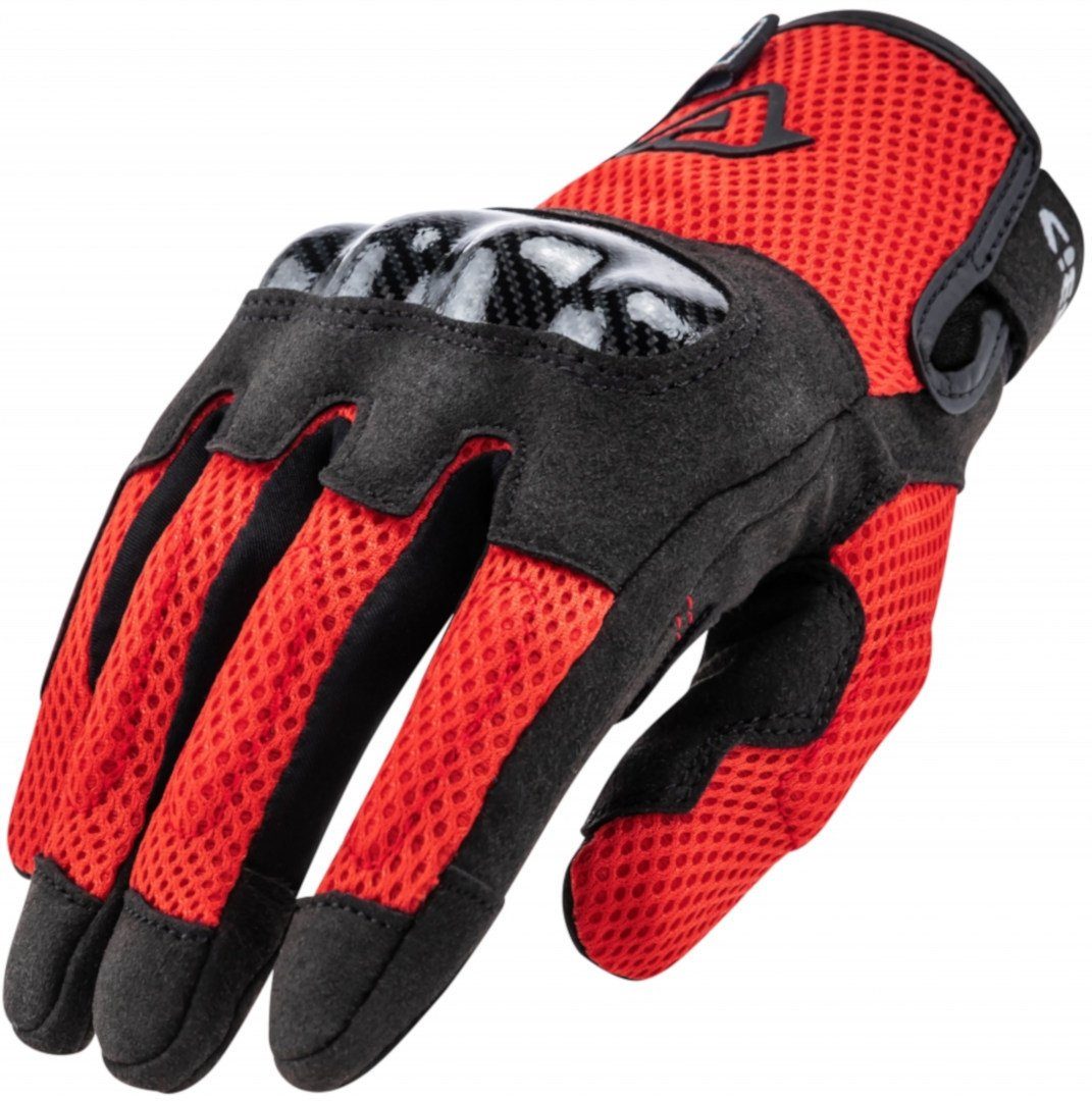 Acerbis Motorradhandschuhe Ramsey My Red Handschuhe Vented Motorrad