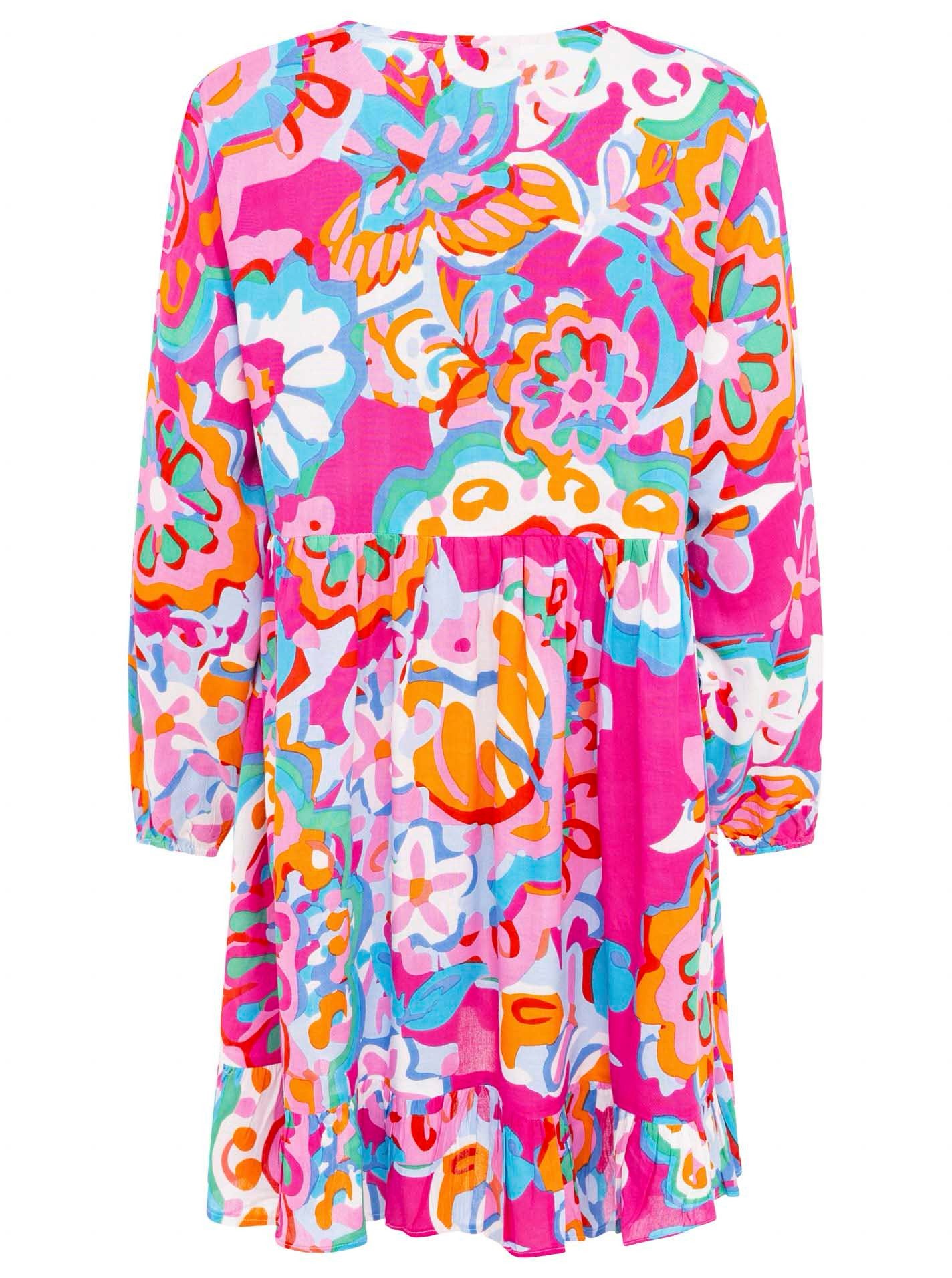 Zwillingsherz Sommerkleid Zwillingsherz Kleid Flower Art günstig online kaufen
