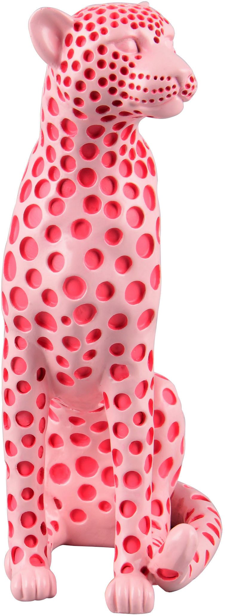 MIRRORS AND MORE Skulptur PANTRA (1 St), Dekofigur in auffälliger Leopardenform