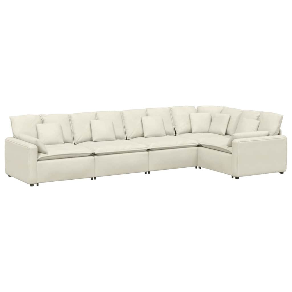 vidaXL Sofa Modulares Sofa mit Kissen günstig online kaufen