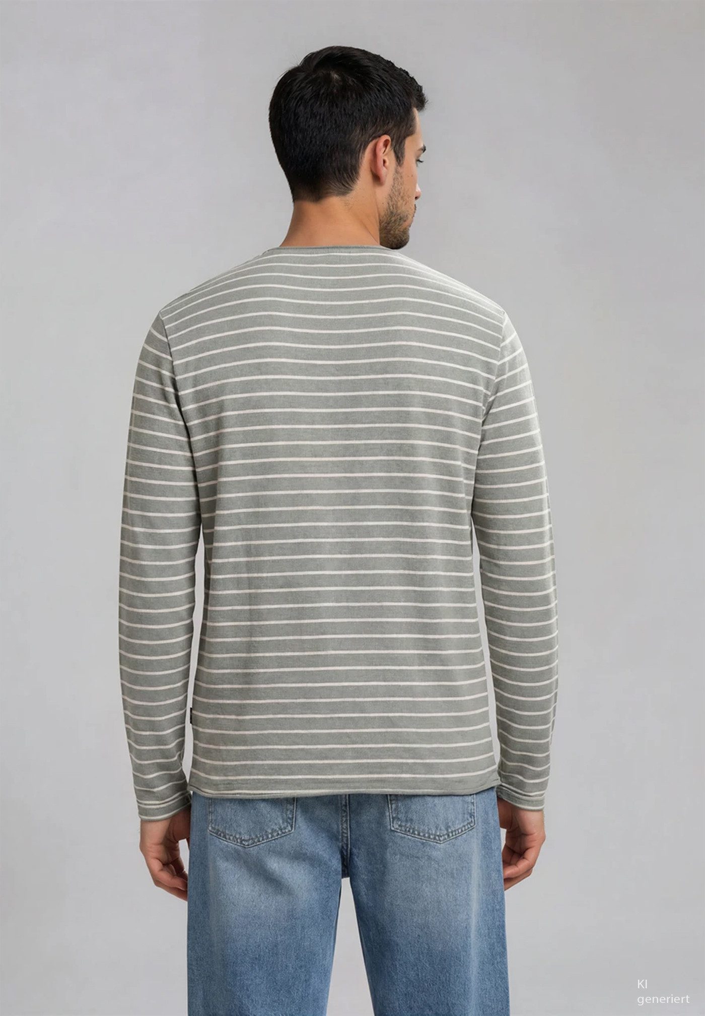 Key Largo Longsleeve MSW KLBRUNO round ringel (1er)