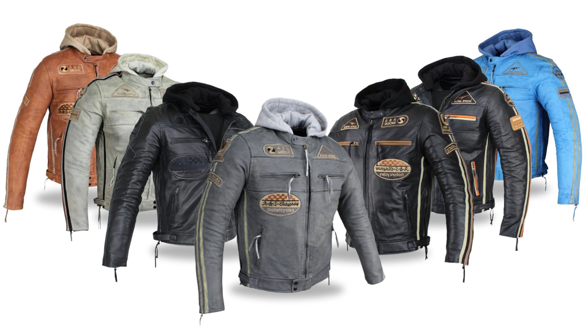 Alpha Speeds Motorradjacke - /Freizeit Herren Lammlederjacke Bikerjacke Hig günstig online kaufen