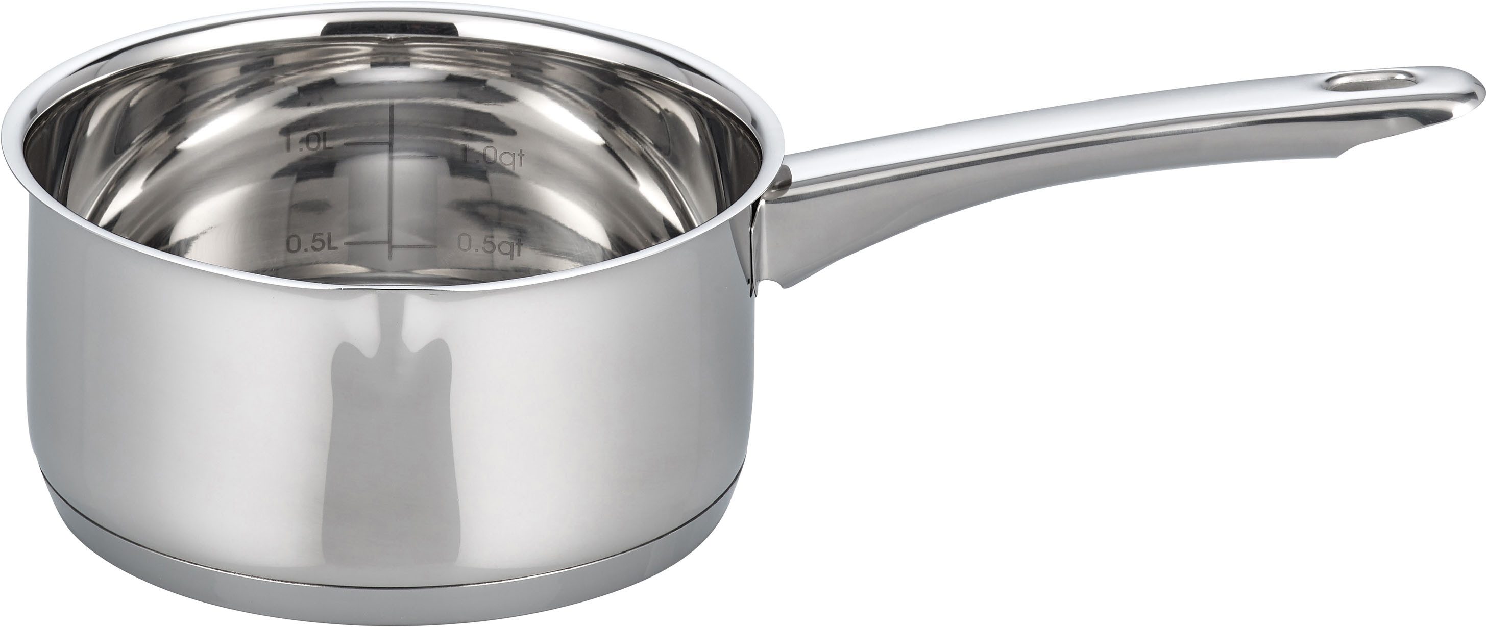 Elo Basic Kasserolle Opal, Edelstahl 18/8 (1-tlg), Ø 16 cm, Induktion