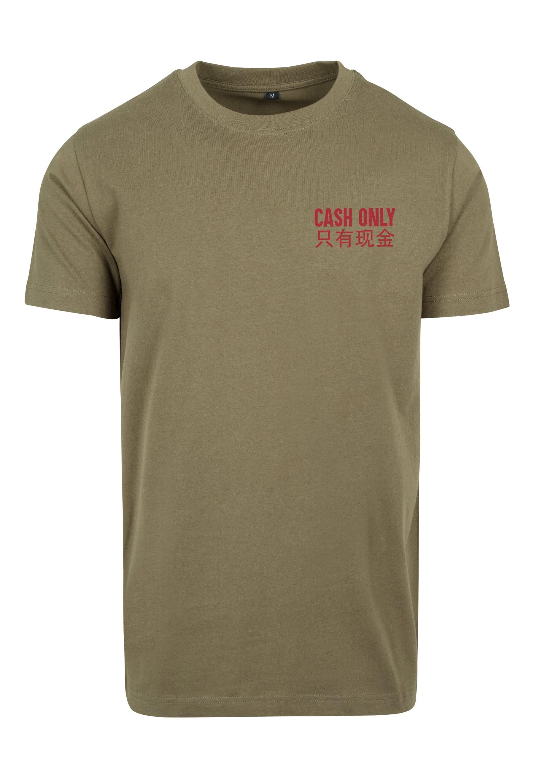 MisterTee Kurzarmshirt MisterTee Herren Cash Only günstig online kaufen