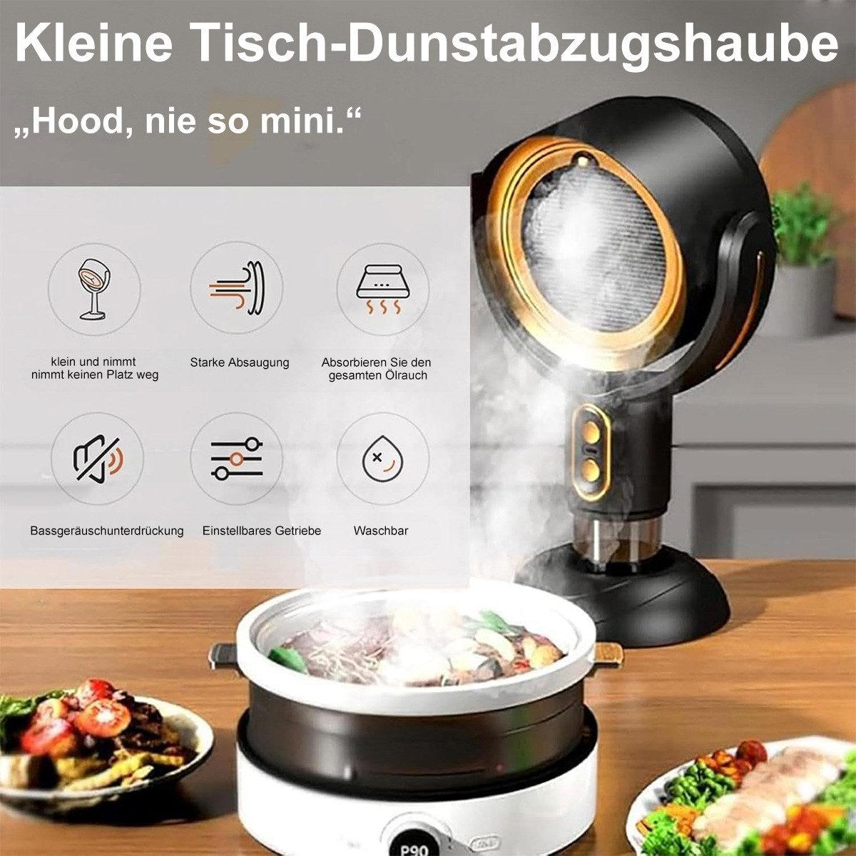 Novzep Tischventilator Kompakter Tischrauchabsauger – Mini günstig online kaufen