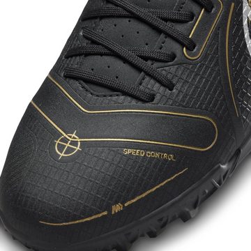 Nike JR VAPOR 14 ACADEMY IC BLACK/METALLIC GOLD-METALL Fußballschuh