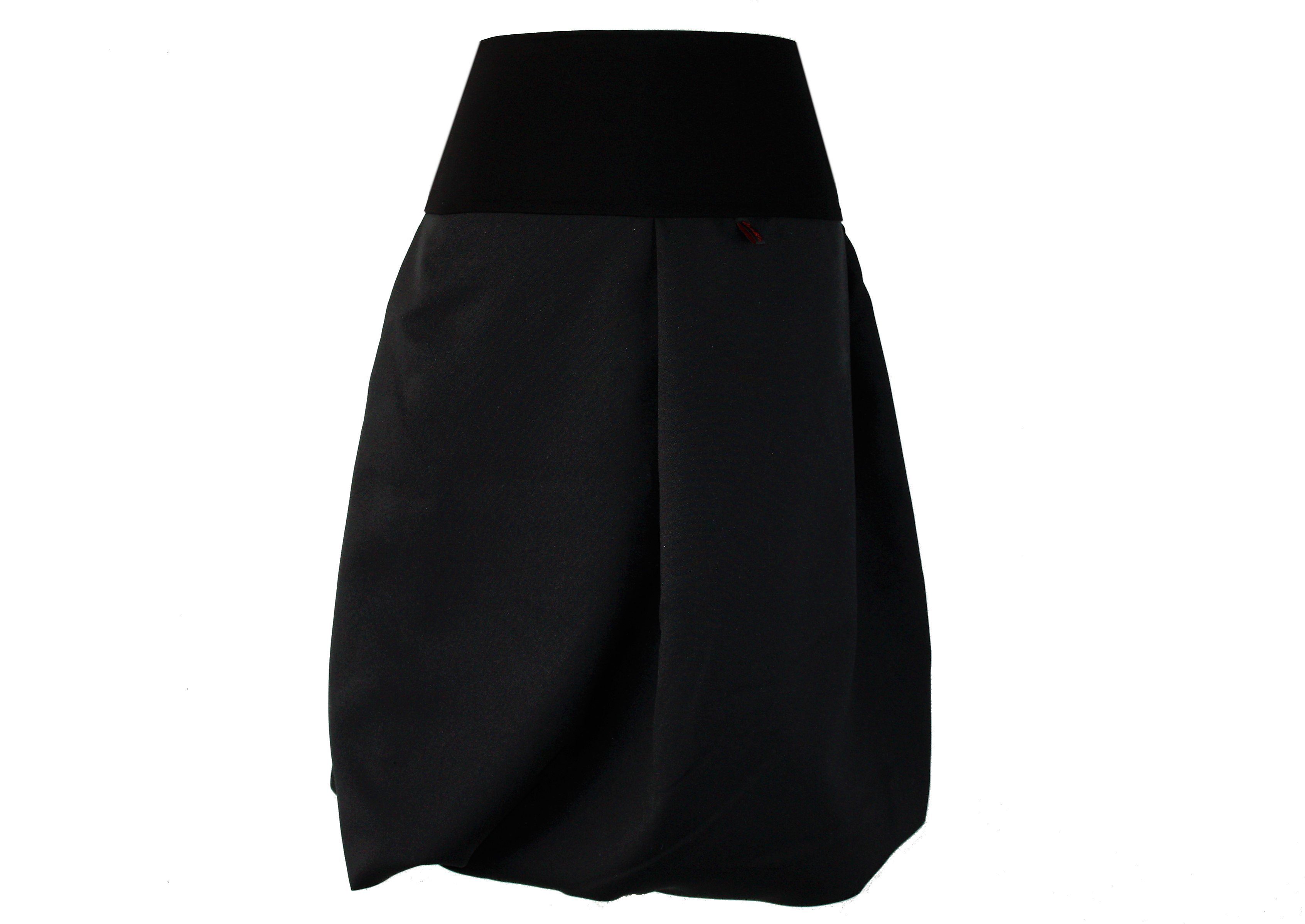 dunkle design Ballonrock 65cm Grau Schwarz günstig online kaufen