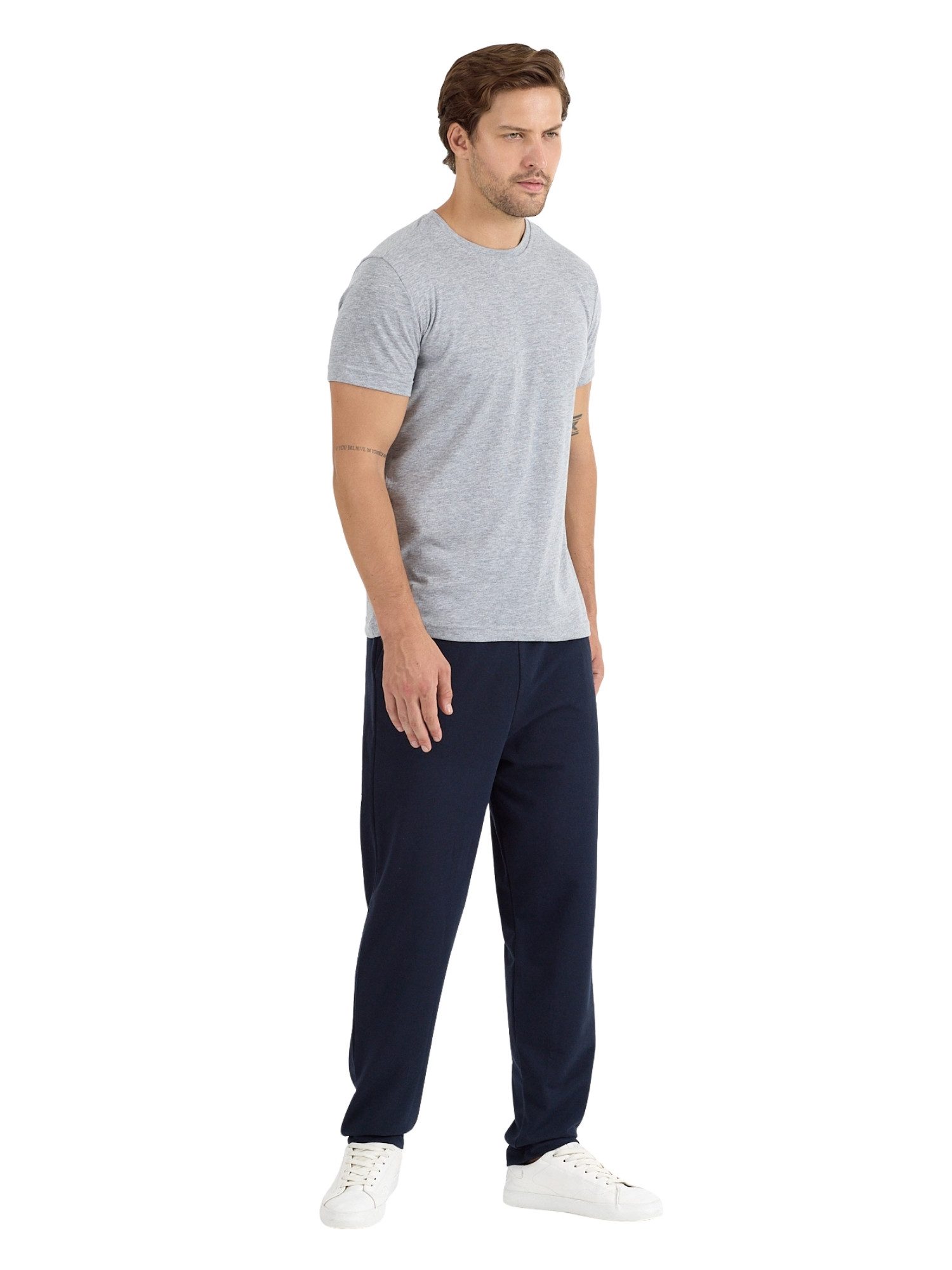 COMEOR Pyjama COMEOR Herren Pyjama Set 2-teilig – Kurzarm T-Shirt & lange H günstig online kaufen