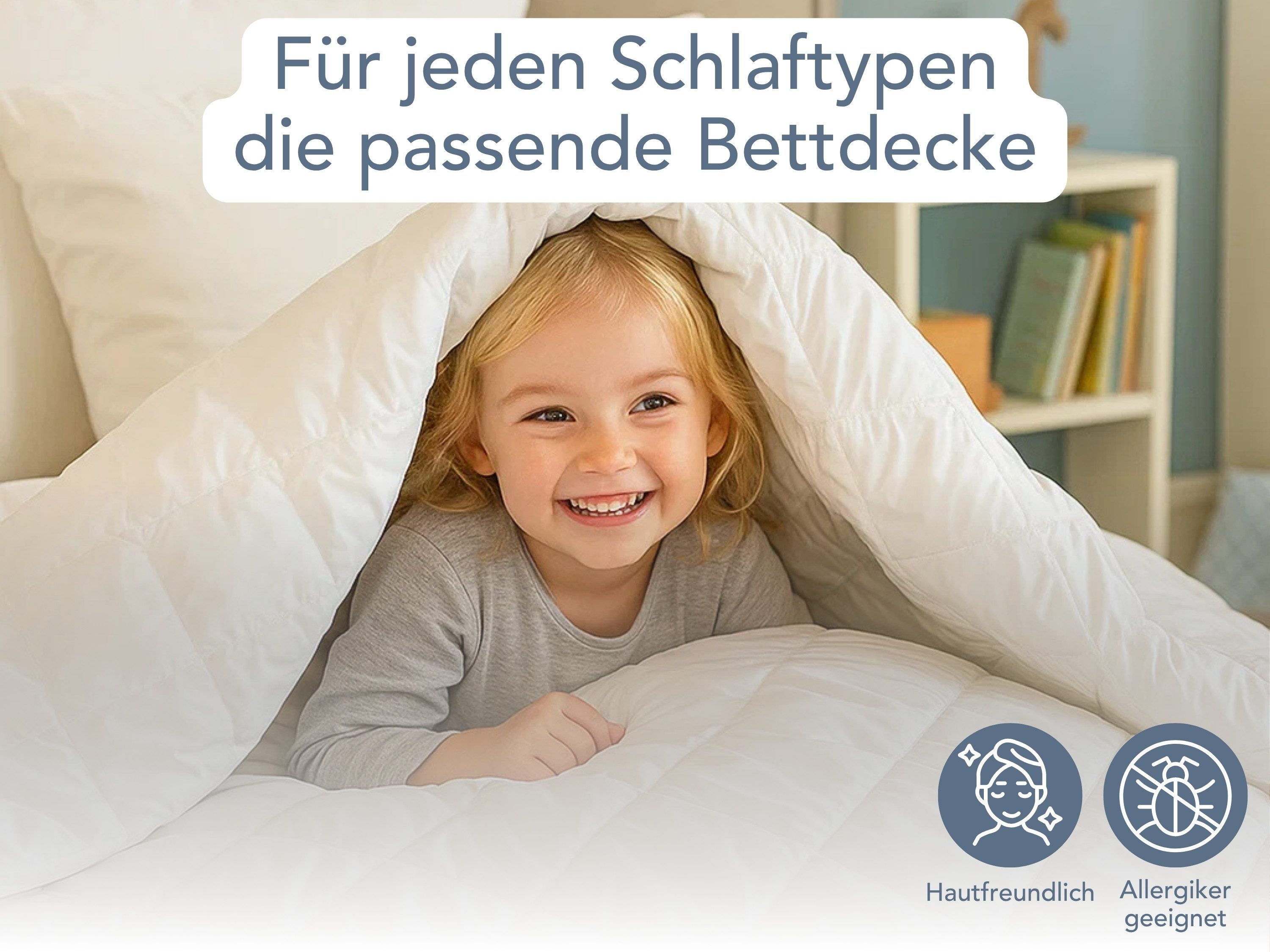 XDREAM Microfaserbettdecke Pure, Bettdecke - 4-Jahreszeiten, Ganzjahres, Winter & Sommer, Füllung: Hohlfaser-Polyesterfüllung, Bezug: Polyester, allergikerfreundlich, atmungsaktiv, temperaturausgleichend, 220x240 cm