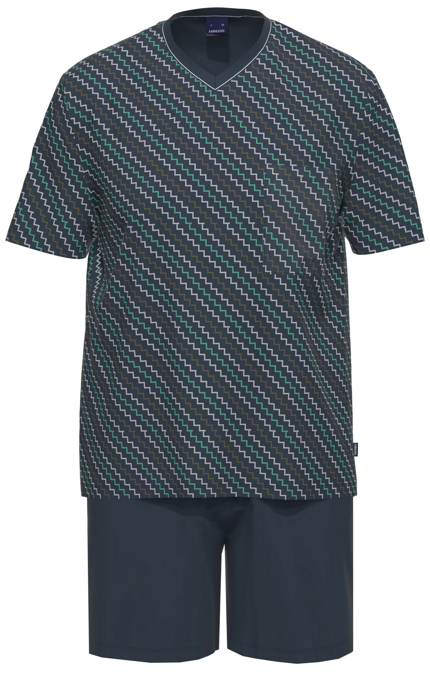 Shorty Herren Schlafanzug kurz