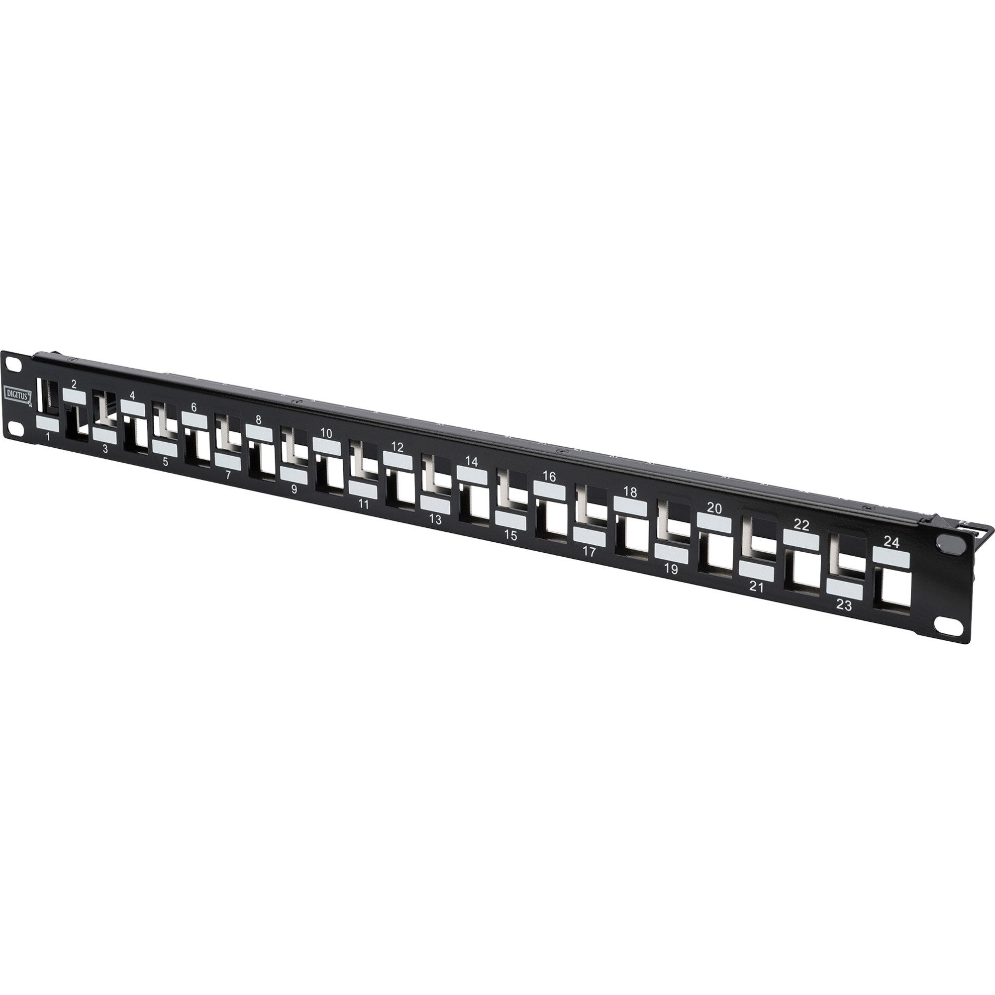 Digitus Digitus Modulares Patchpanel, 24-Port, unbestückt, Netzwerk-Panel