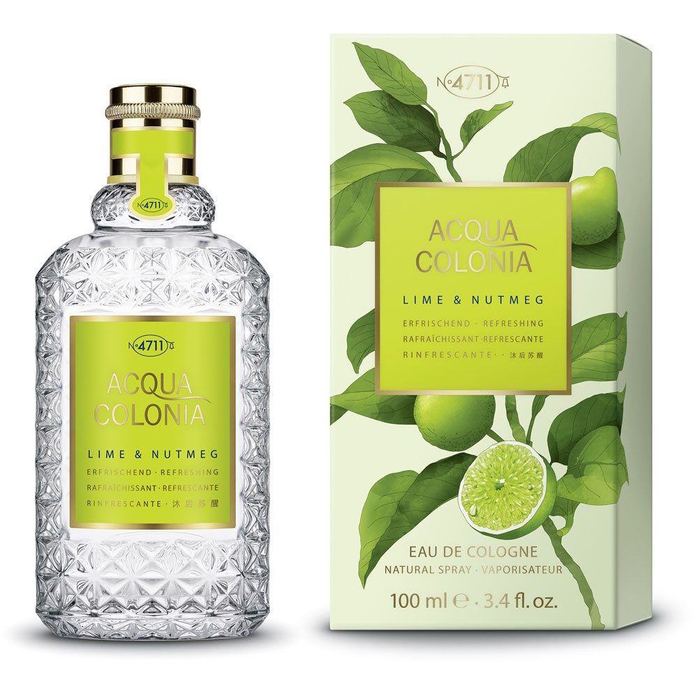 Eau de Cologne 4711 Acqua Colonia LIME & NUTMEG EAU DE COLOGNE NATURAL SPRAY 100 ML