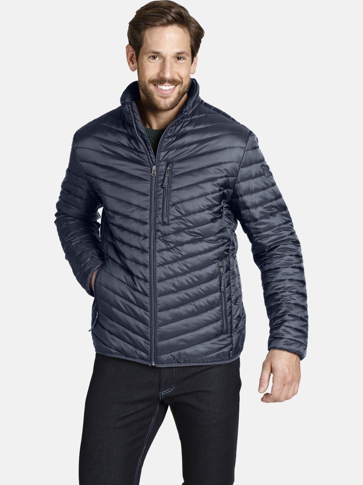 Material DANKRAD leichtem Outdoorjacke Vanderstorm aus blau Jan