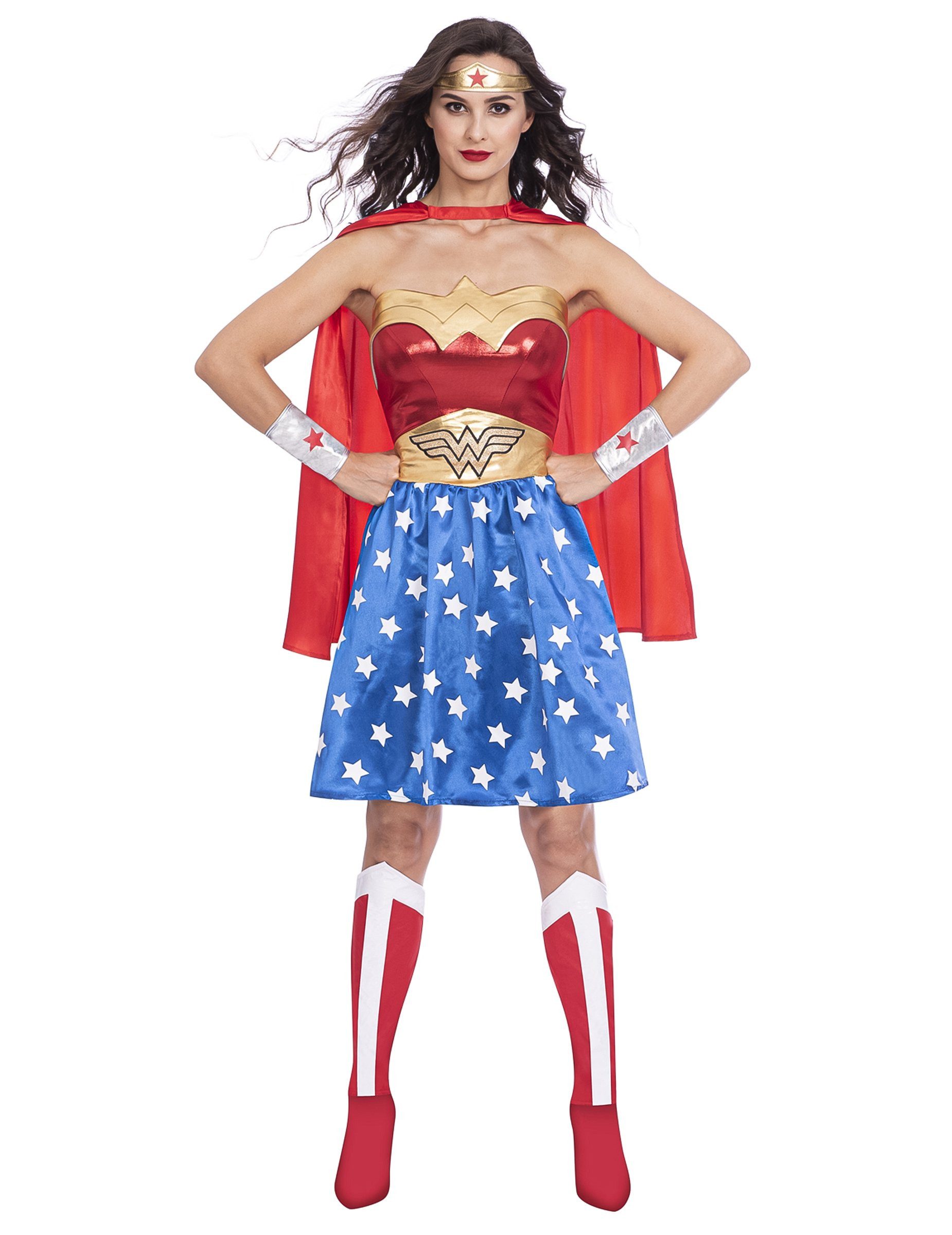 Riethmüller Kostüm Klassisches Wonder Woman Kostüm Damen