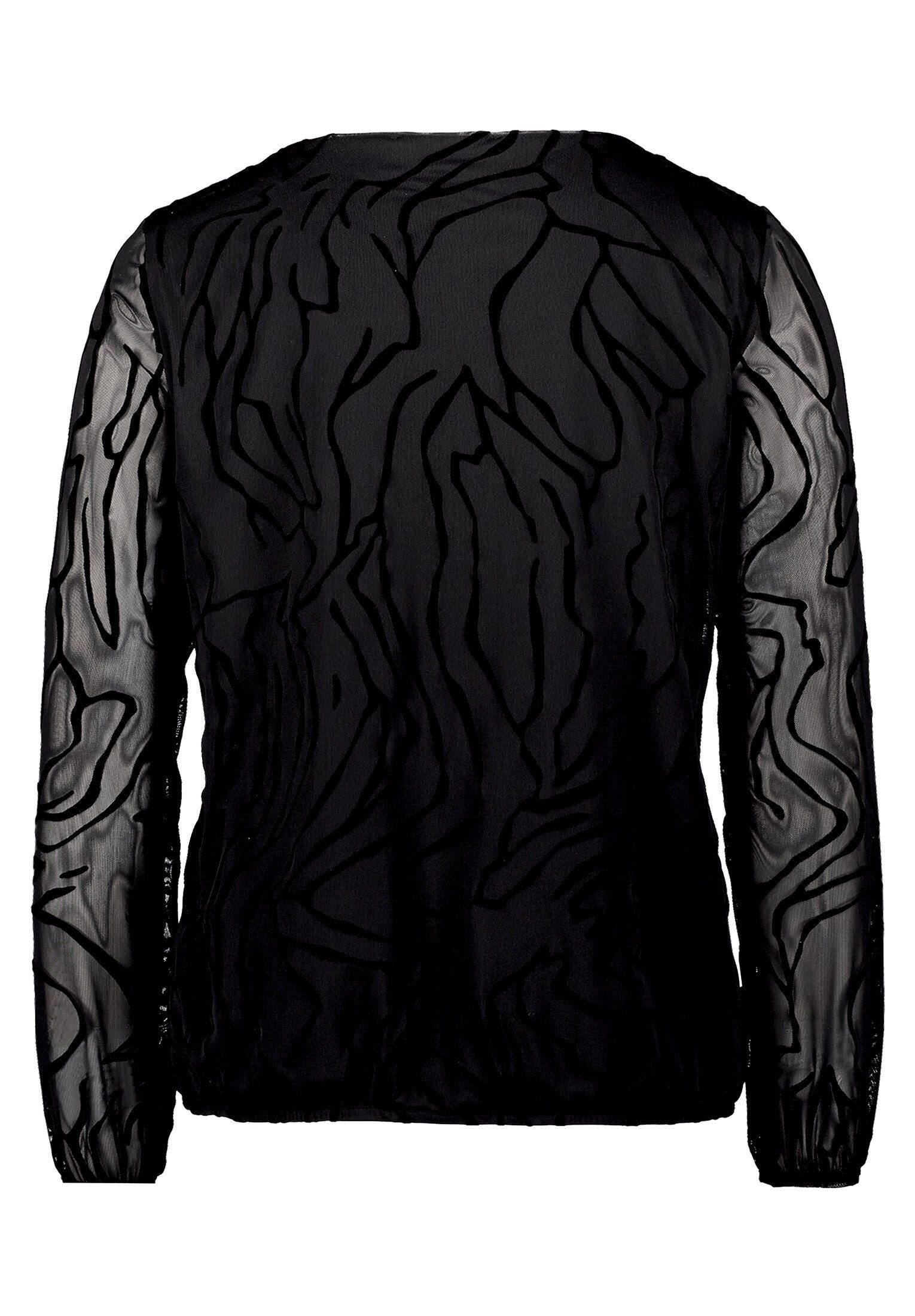 Betty&Co Kurzarmshirt Damen mit Raffung (1-tlg)
