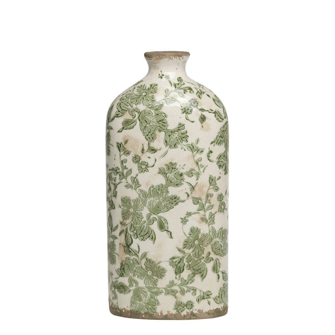 Dekovase Melun Flasche Muster