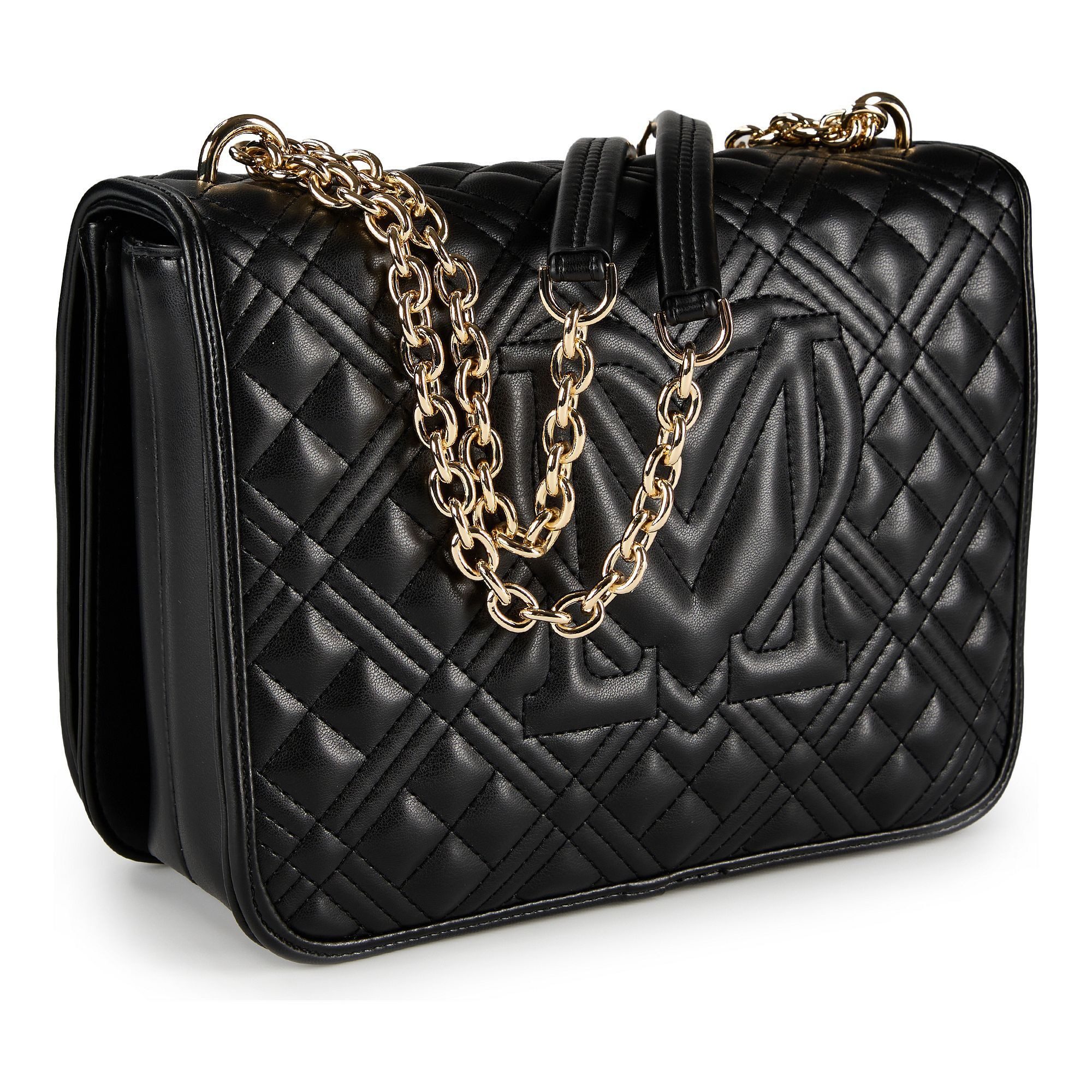 LOVE MOSCHINO Schultertasche Quilted, Polyurethan