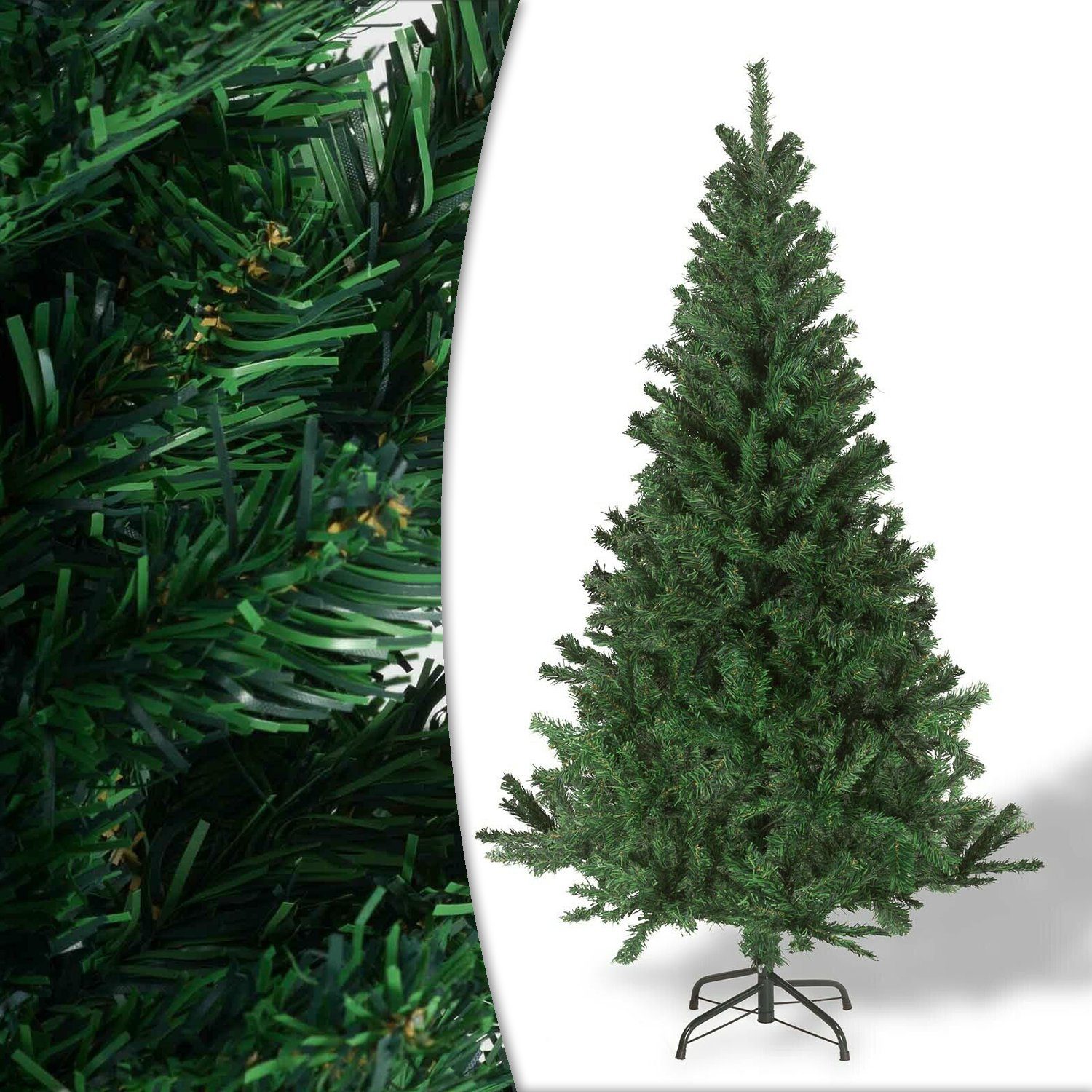 NYVI Künstlicher Weihnachtsbaum Künstlicher Weihnachtsbaum 120cm Grün
