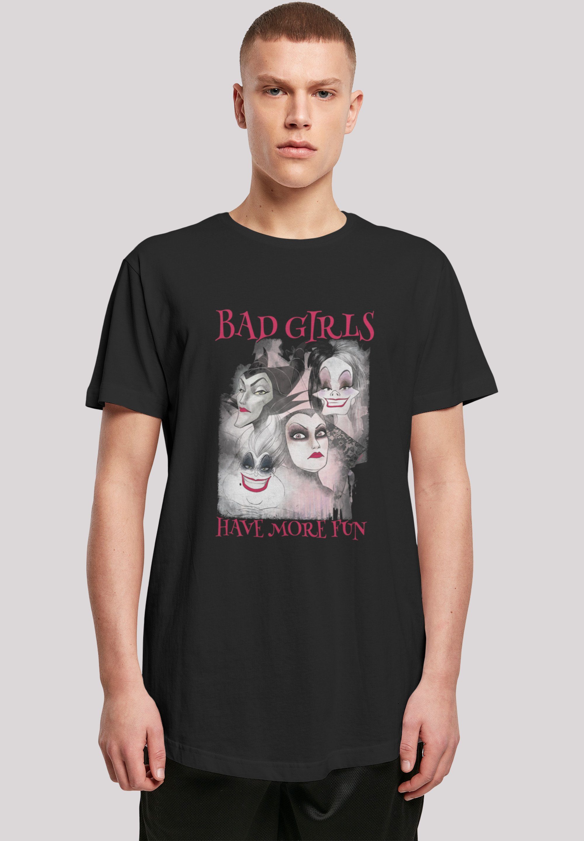 F4NT4STIC T-Shirt Bad Girls Have More Fun' Print