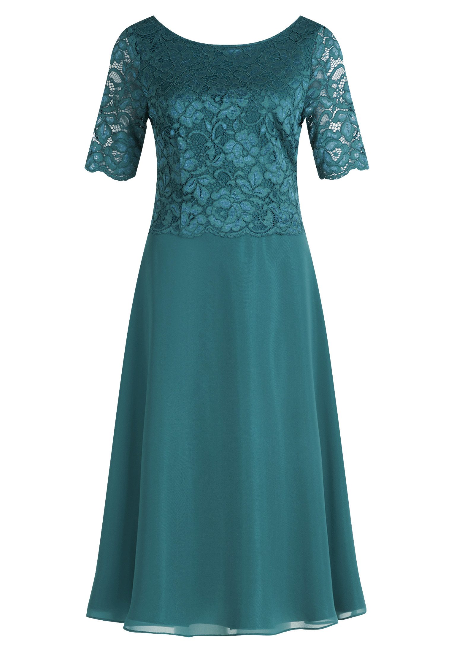 Cocktailkleid Damen mit Spitze