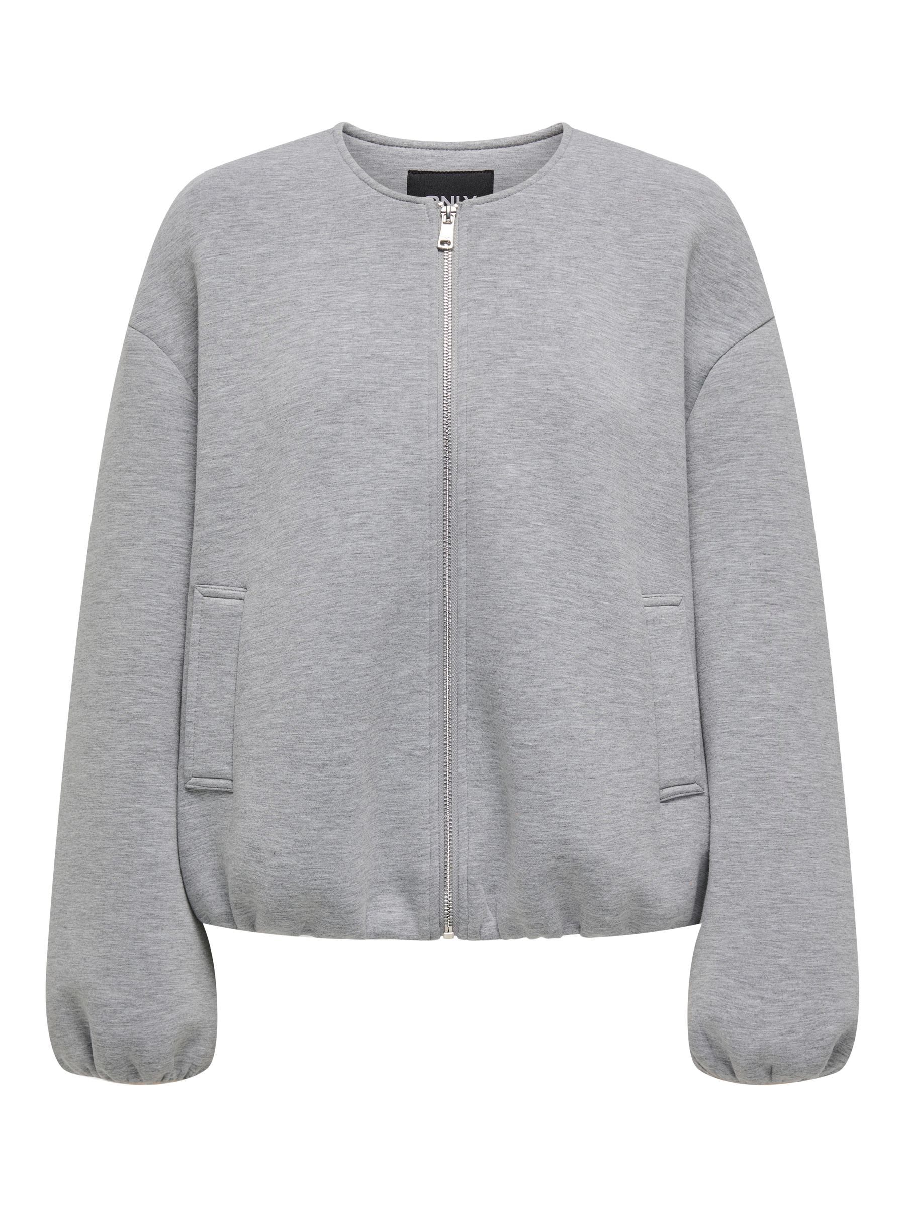 ONLY Blouson Reißverschluss-Detail mit elastischem Saum günstig online kaufen
