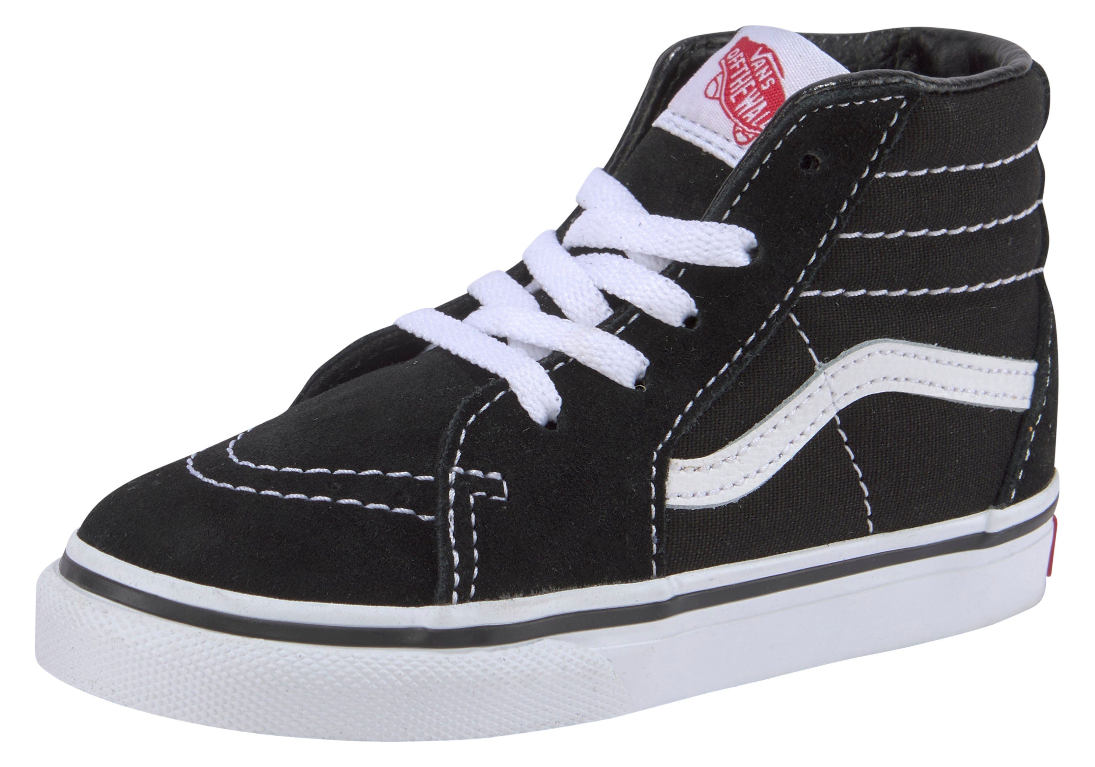 Vans TD SK8-Hi Sneaker mit kontrastfarbenem Logobadge an der Ferse | Sneaker high