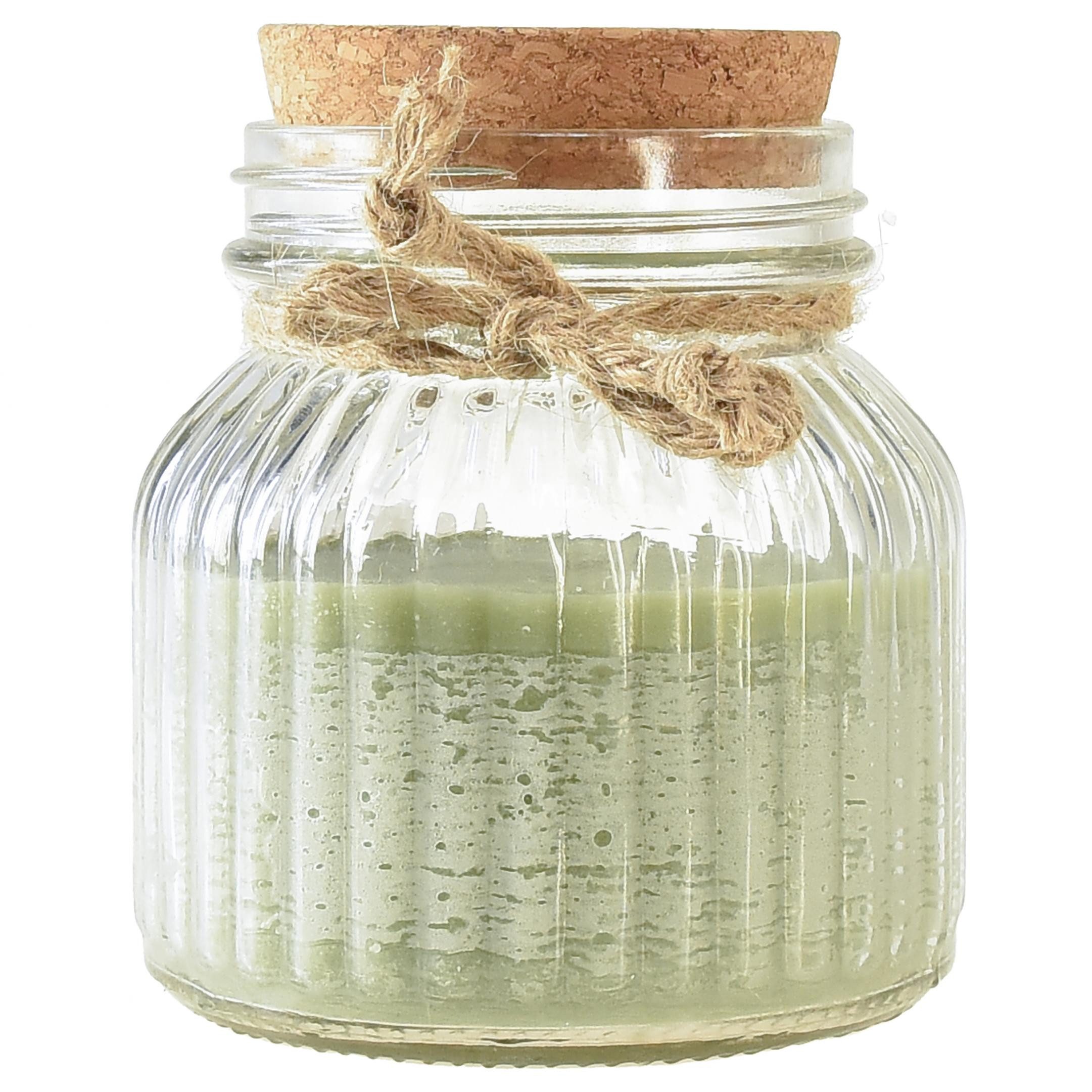 Florists Products Duftkerze Duftkerze im Glas mit Citronella für Balkon und Garten