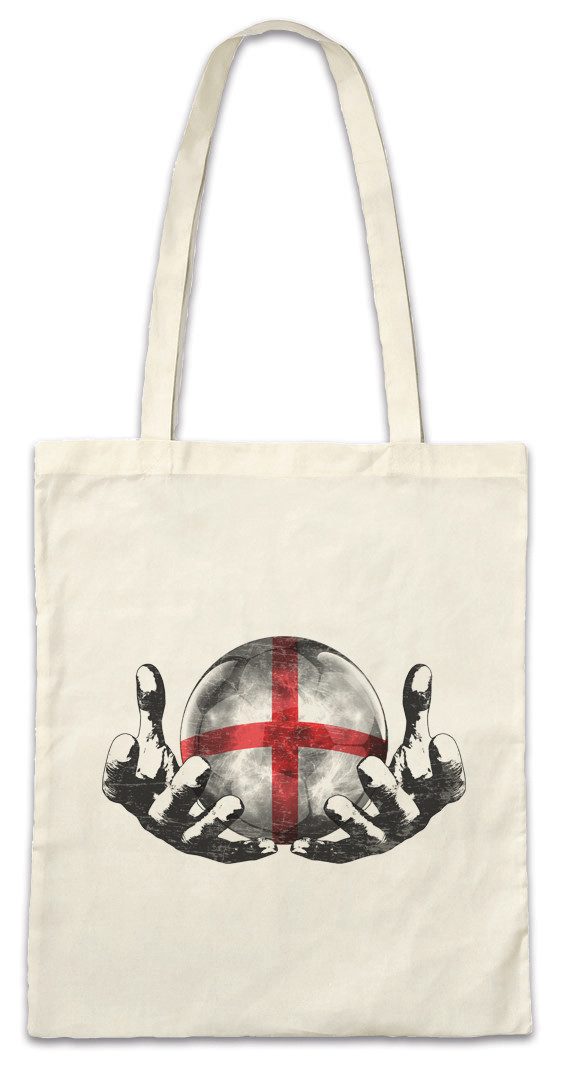 Urban Backwoods Beuteltasche England Football Magic Ball Stofftasche Englisch Englische Fahne (1-tlg), English Fußball Fussball Komet