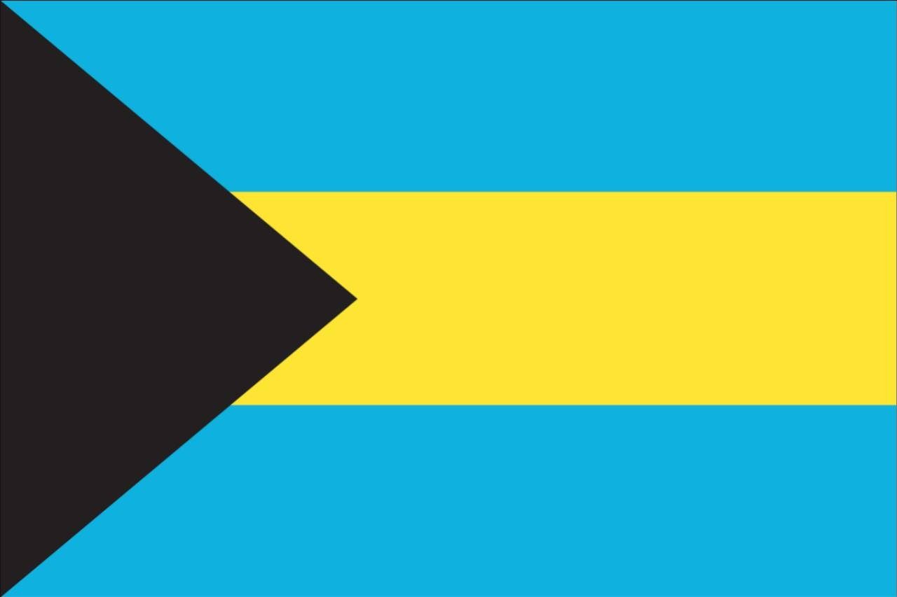flaggenmeer Flagge Bahamas 160 g/m² Querformat