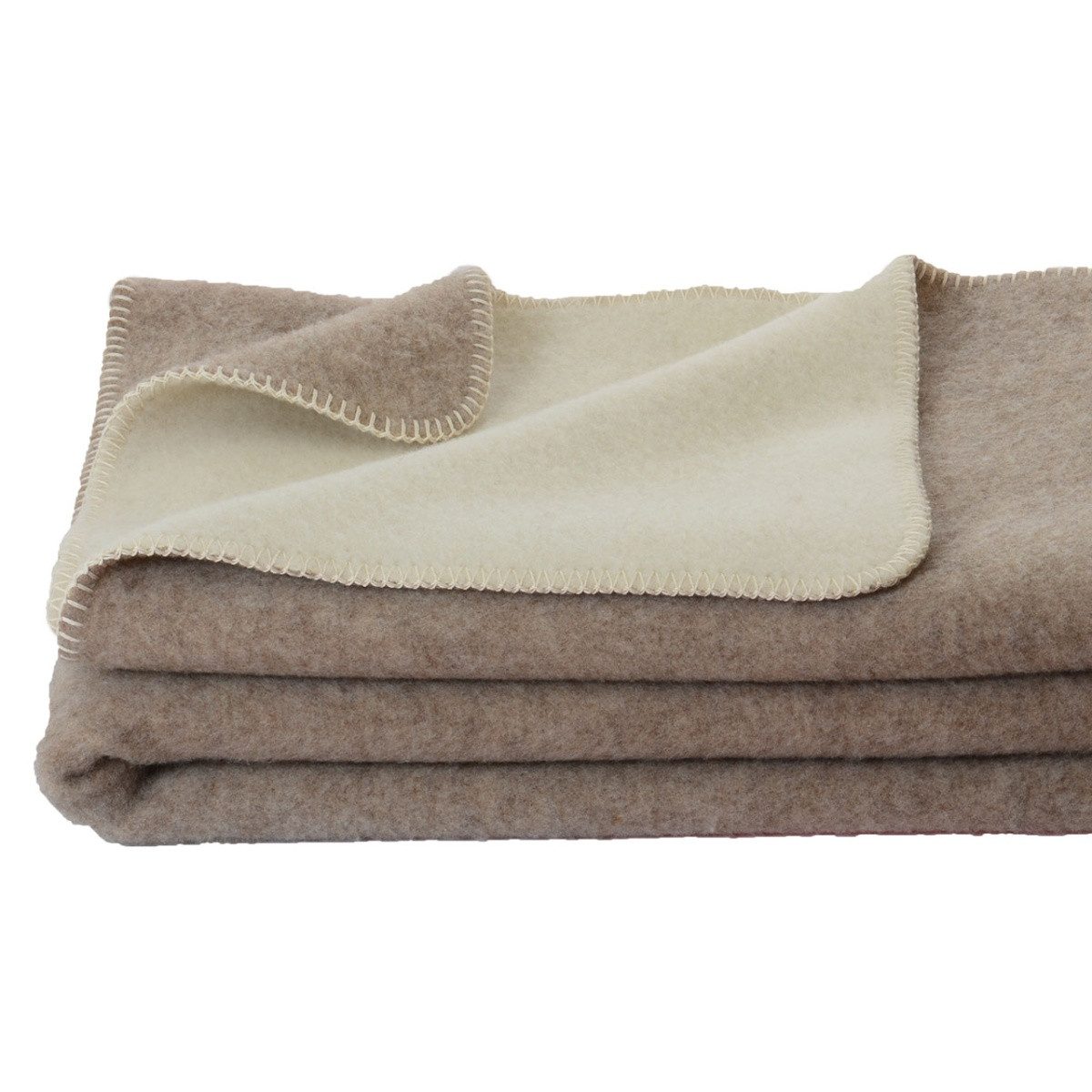 Wohndecke Ökolana, Steinbeck GmbH, Wolldecke aus 100% deutscher Schurwolle günstig online kaufen