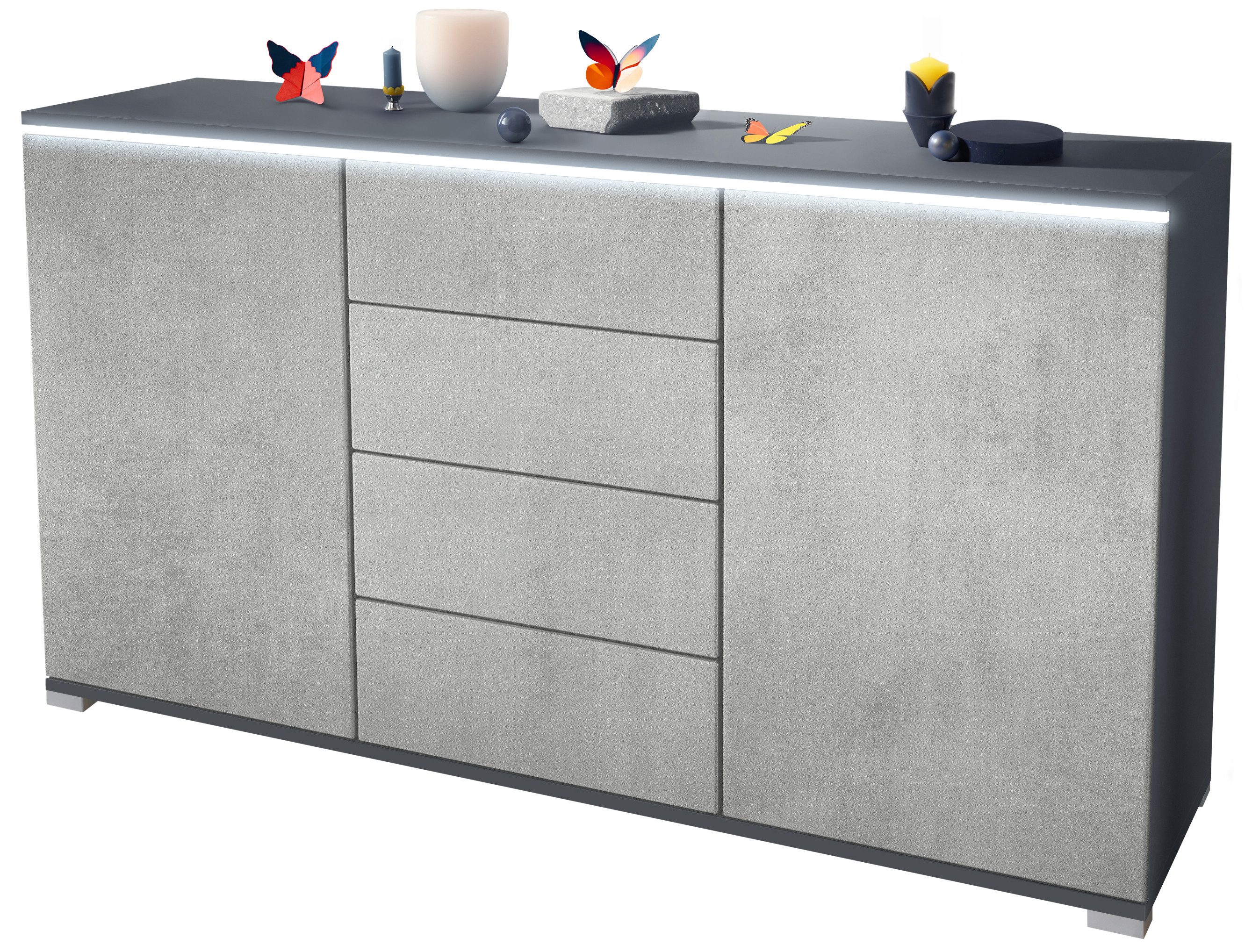 Vladon Sideboard Faro V1 (Kommode mit günstig online kaufen