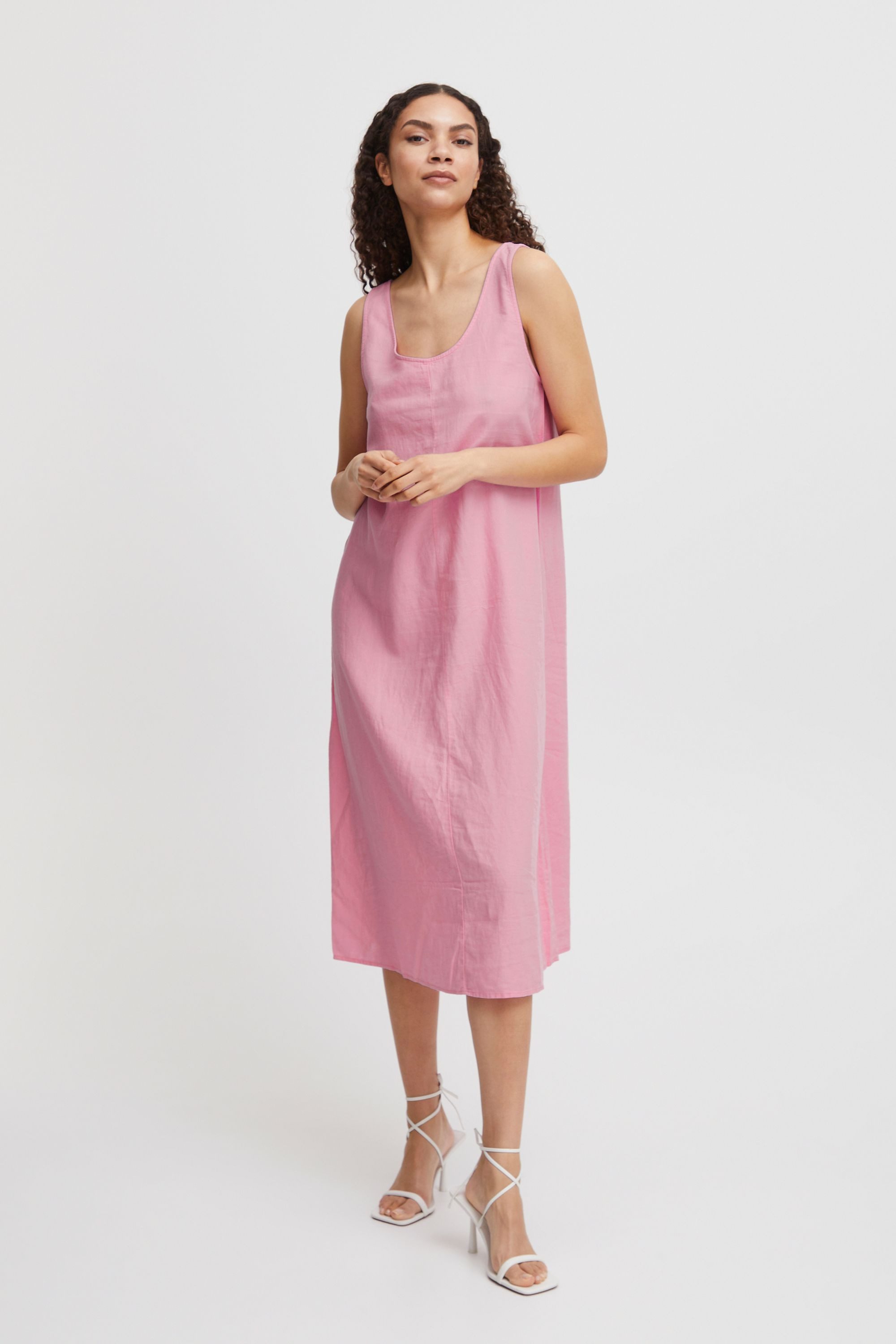b.young Blusenkleid BYFALAKKA Dress aus Leinenmix günstig online kaufen