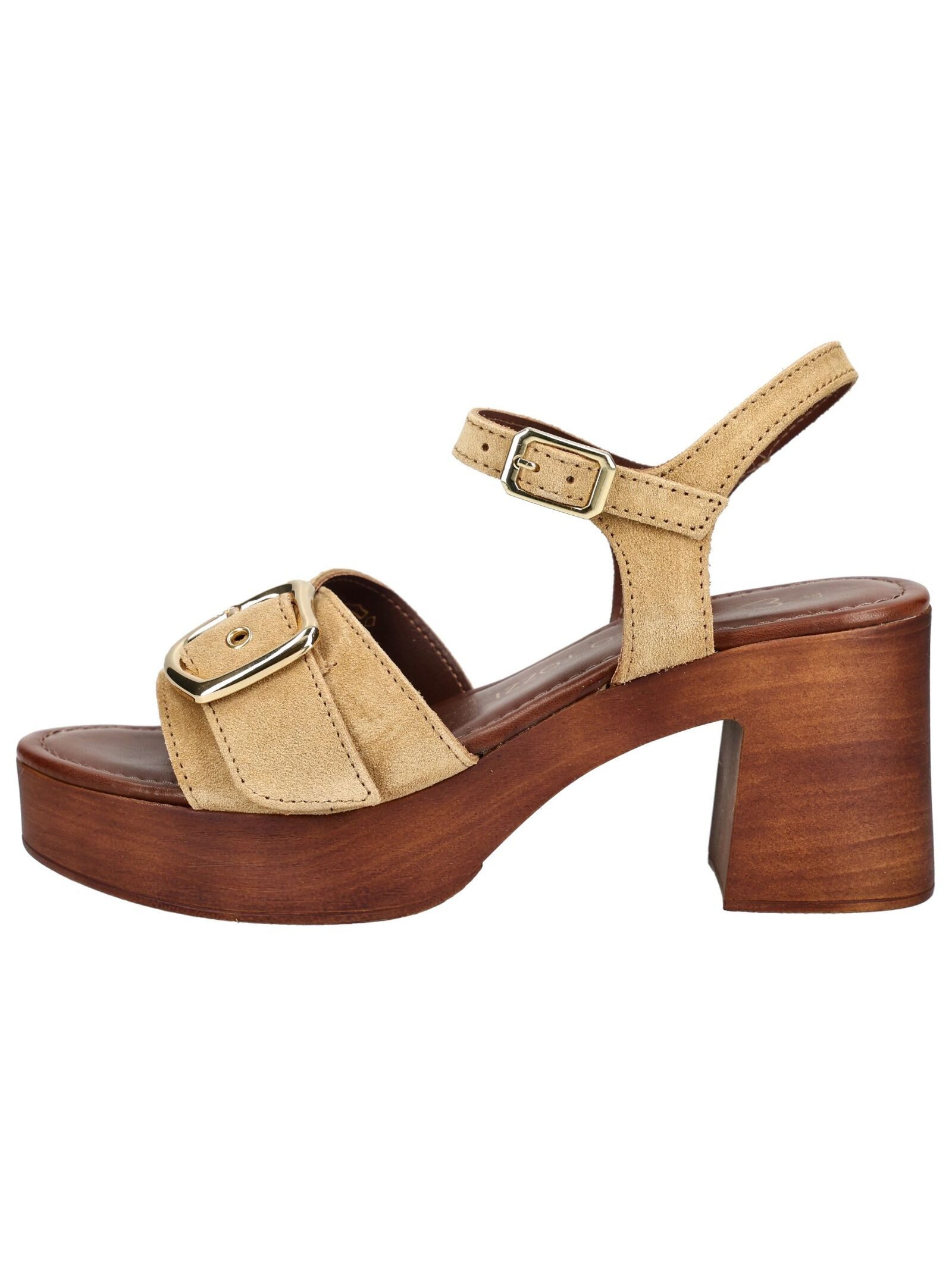 MARCO TOZZI Sandalen Veloursleder . High-Heel-Sandalette