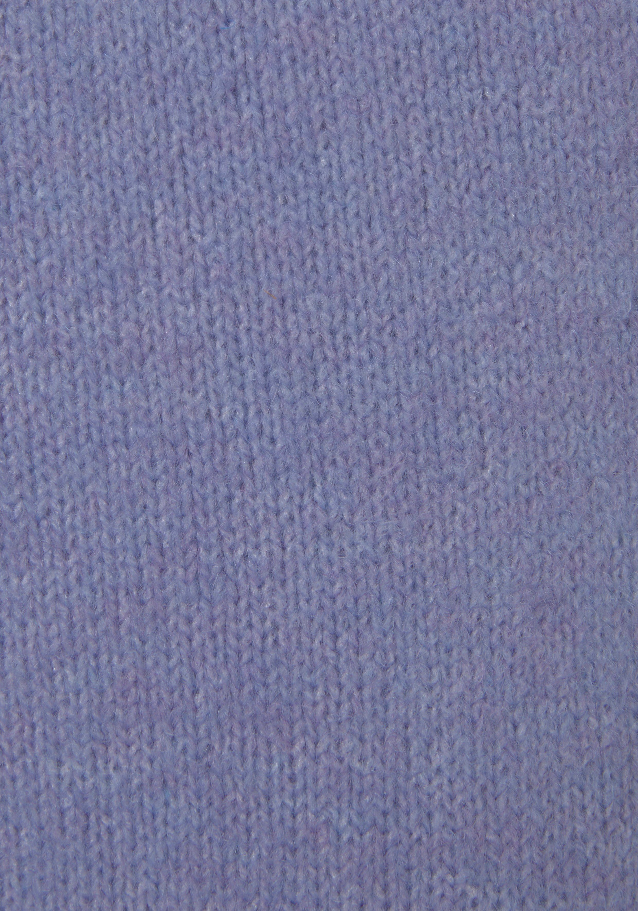 LASCANA Strickhose -Loungehose mit hellblau Loungewear Rippbündchen