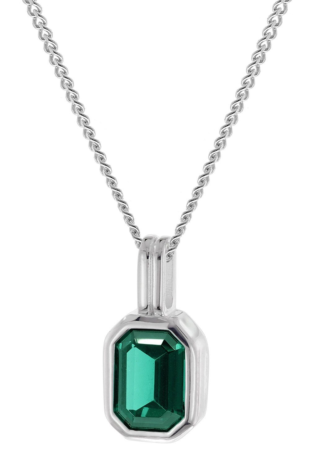 trendor Panzerkette 925 Silber mit synth. günstig online kaufen
