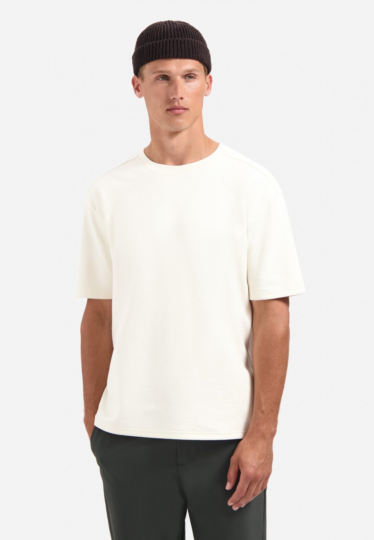 NO EXCESS T-Shirt No Excess T-Shirt mit Relaxed Fit