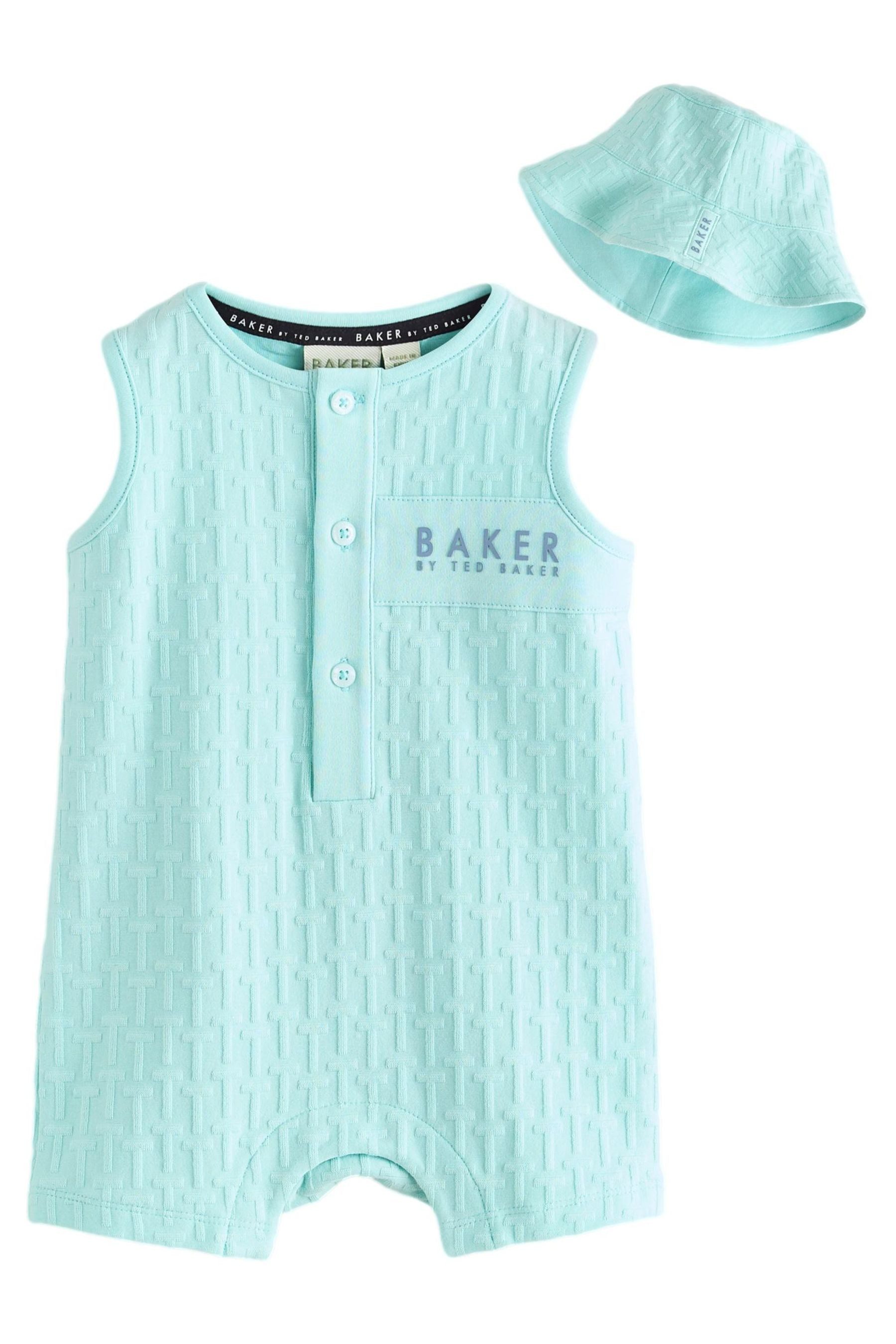 Baker by Ted Baker Strampler Baker by Ted Baker Set mit Strampler und Mütze (2-tlg)
