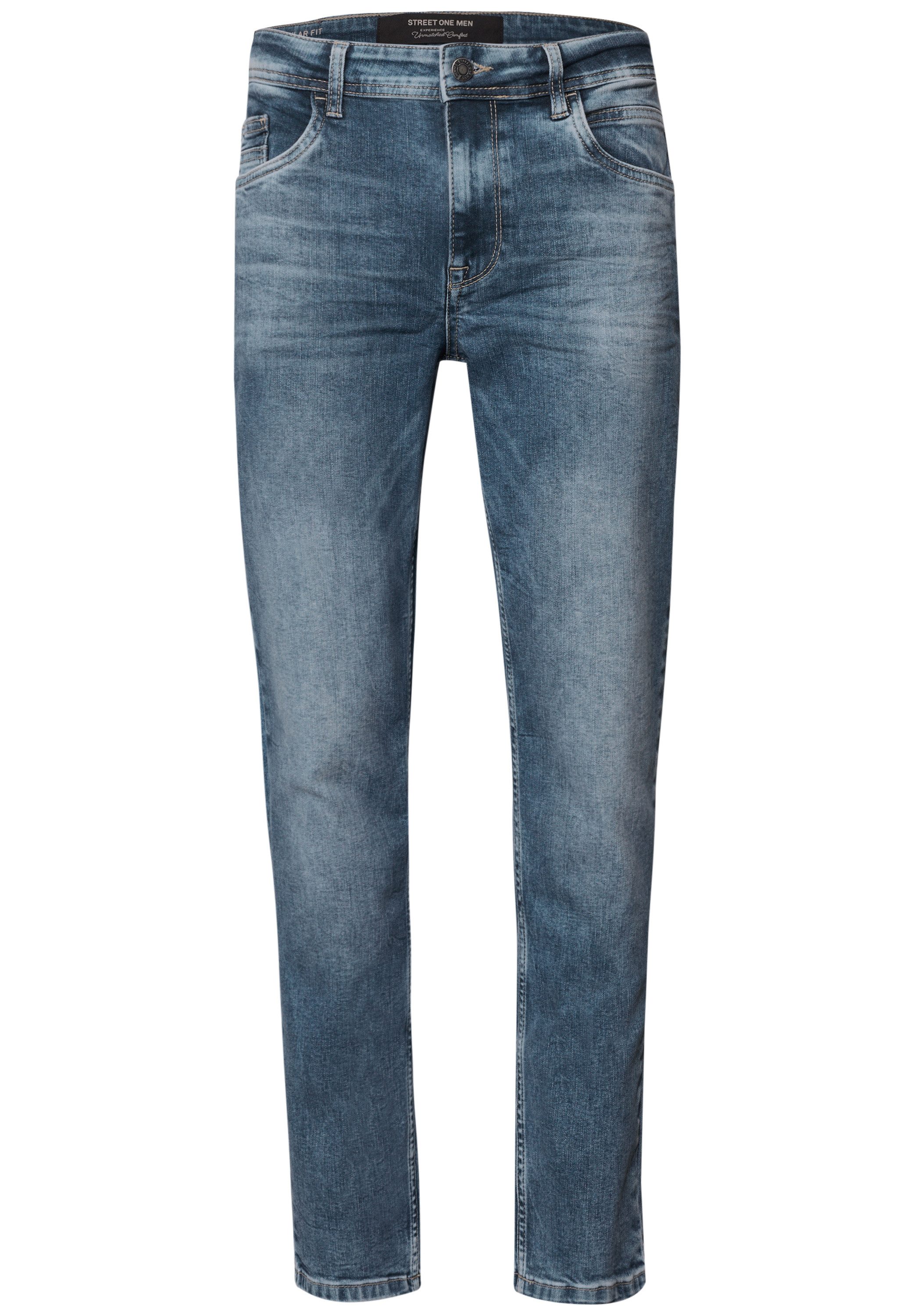 STREET ONE MEN Regular-fit-Jeans 5-Pocket-Style – Bild 5 von 5