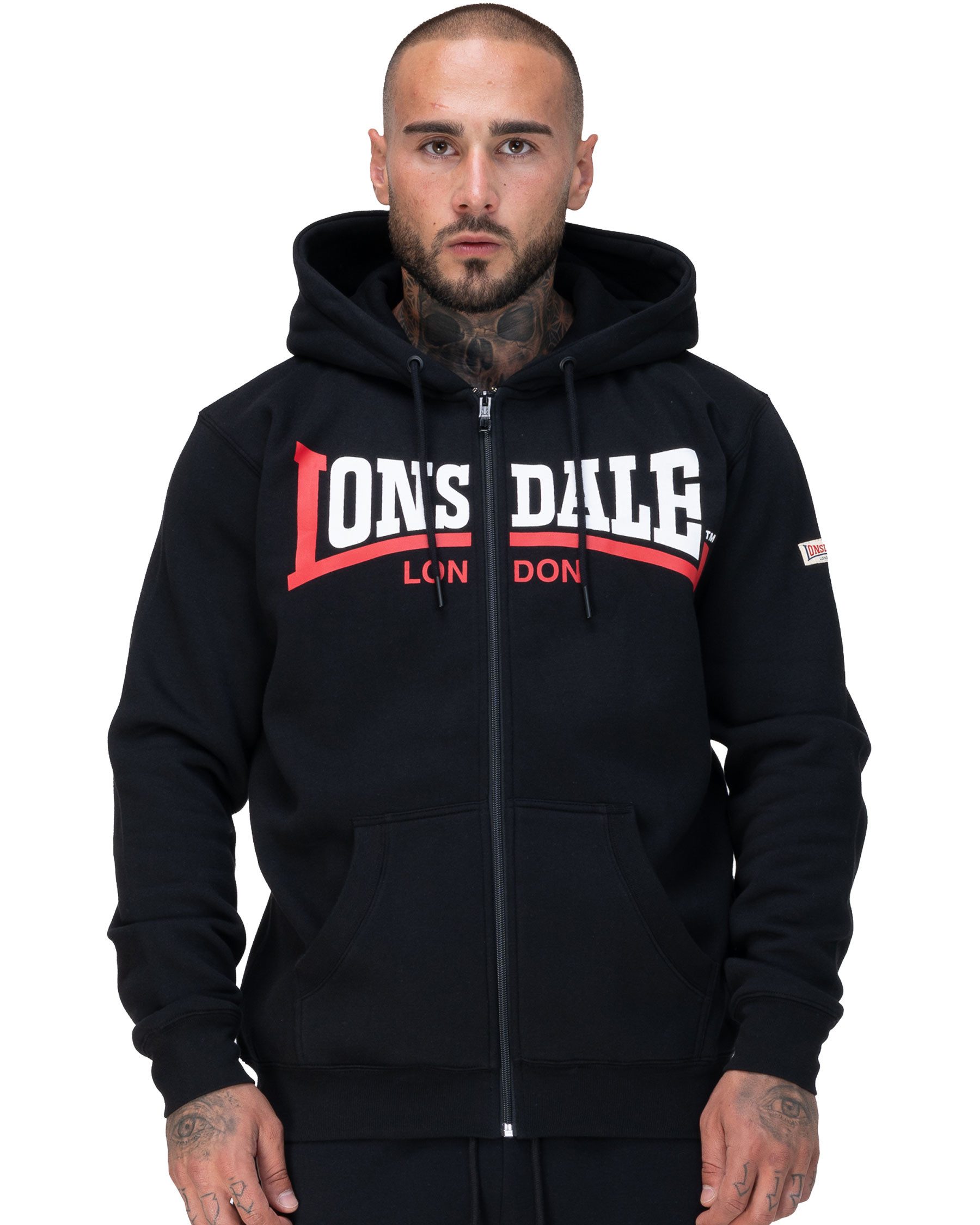 Lonsdale Kapuzensweatjacke Lonsdale Kapuzensweat Garrigill (Packung) mit Ka günstig online kaufen
