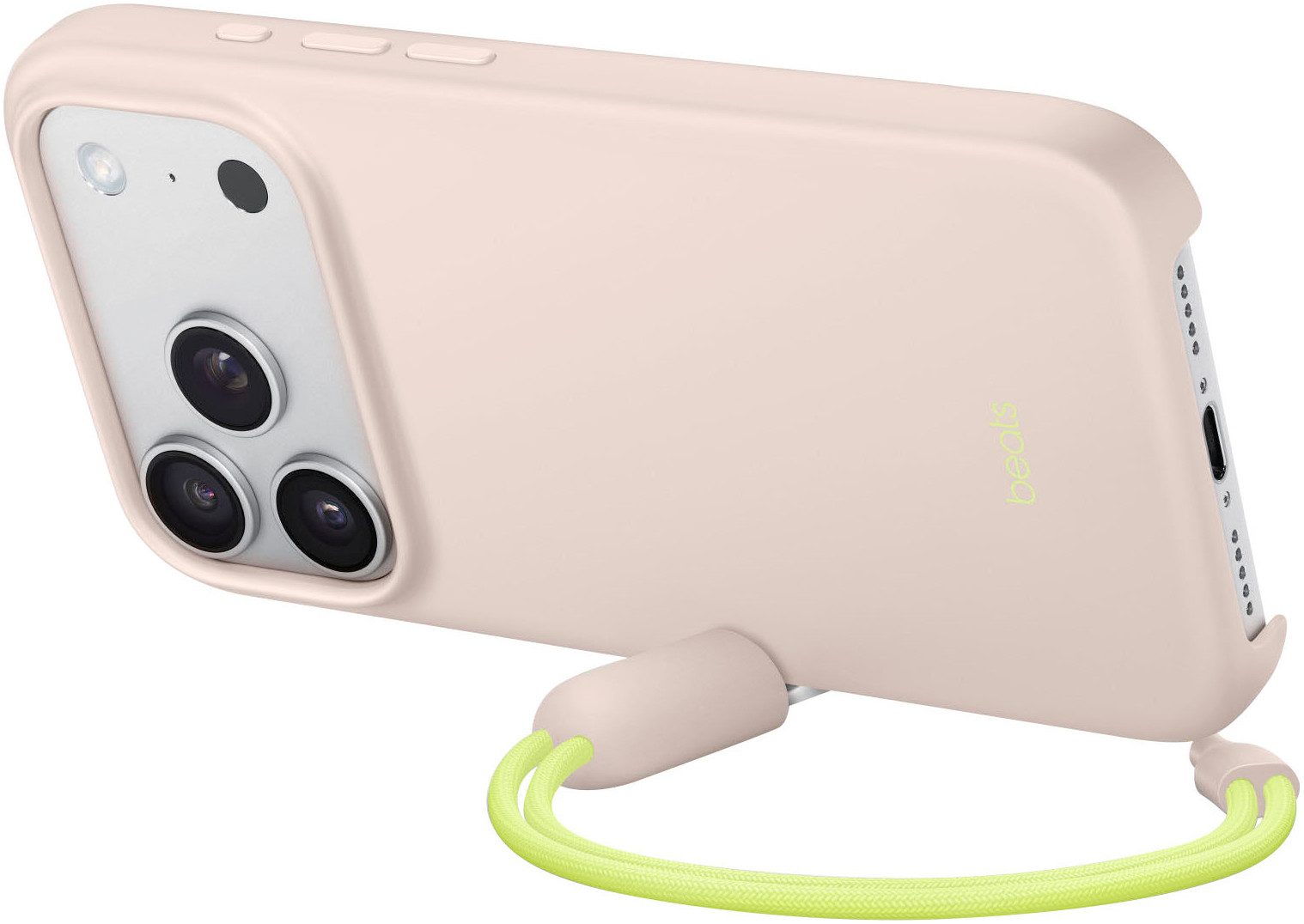 Apple Smartphone-Hülle Beats iPhone 17 Pro Kickstand Case mit MagSafe und Kamerasteuerung