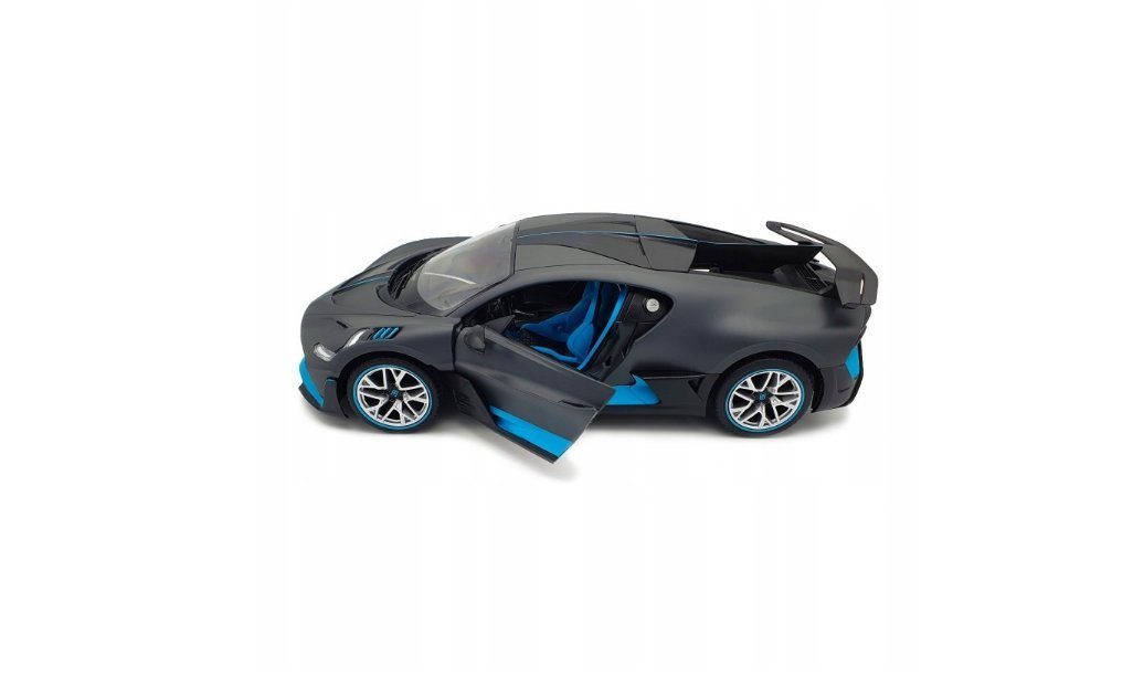 2,4 x Bugatti Auto, Maße: Ferngesteuertes Divo 33 COIL 15,5 9 cm. KED, RC-Auto x ca. 1:14, R/C, Fernbedienung, GHz,