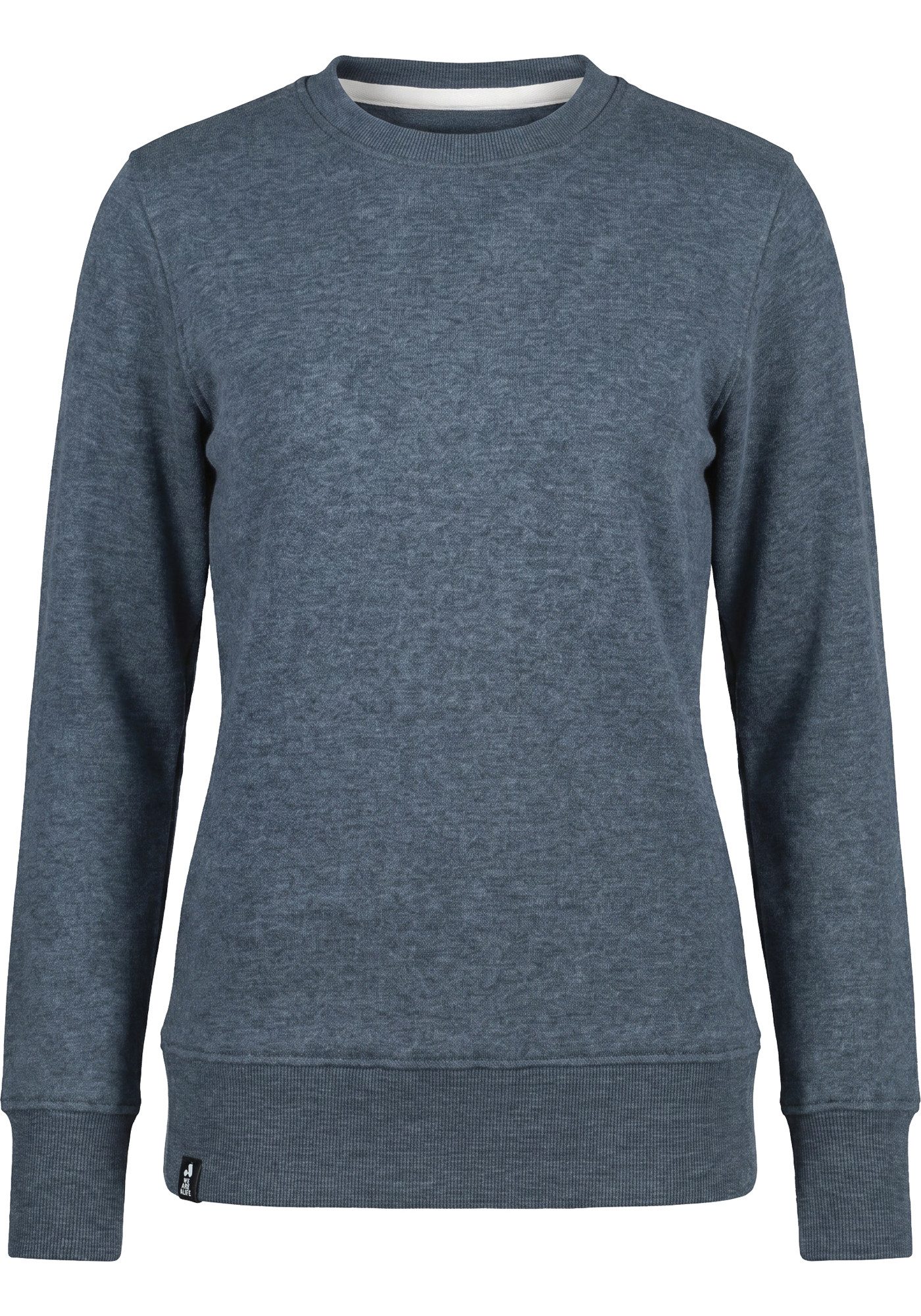 Alife & Kickin Sweatshirt LottaAK A schlichter Sweater mit Herz-Aufnäher in tollen Farben – Bild 4 von 5