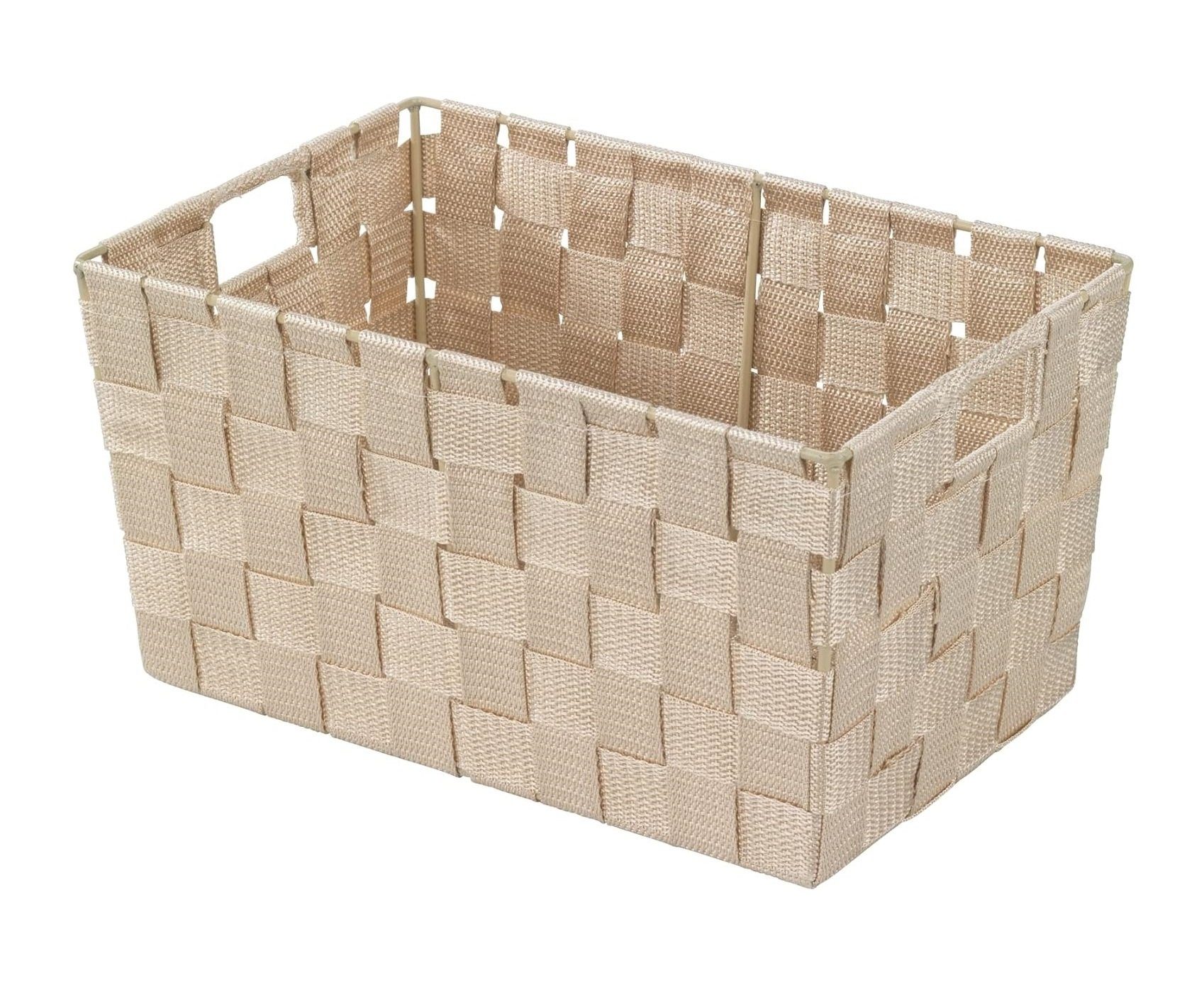 20 Beige Adria S L Fassungsvermögen Wenko Aufbewahrungskorb WENKO Organizer cm 6,24