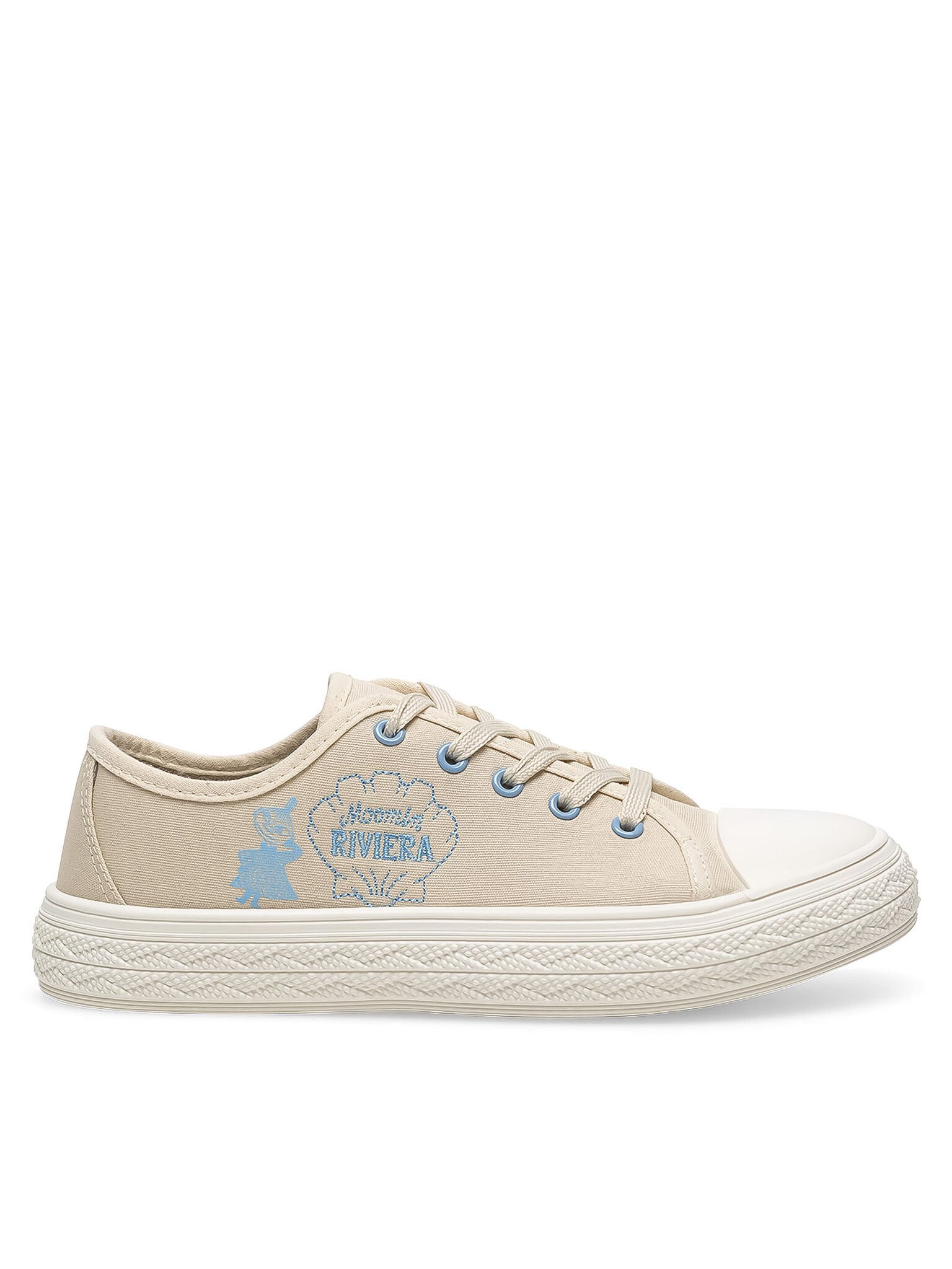 MOOMIN Sneakers aus Stoff CA-SS24-166MMN Beige Sneaker