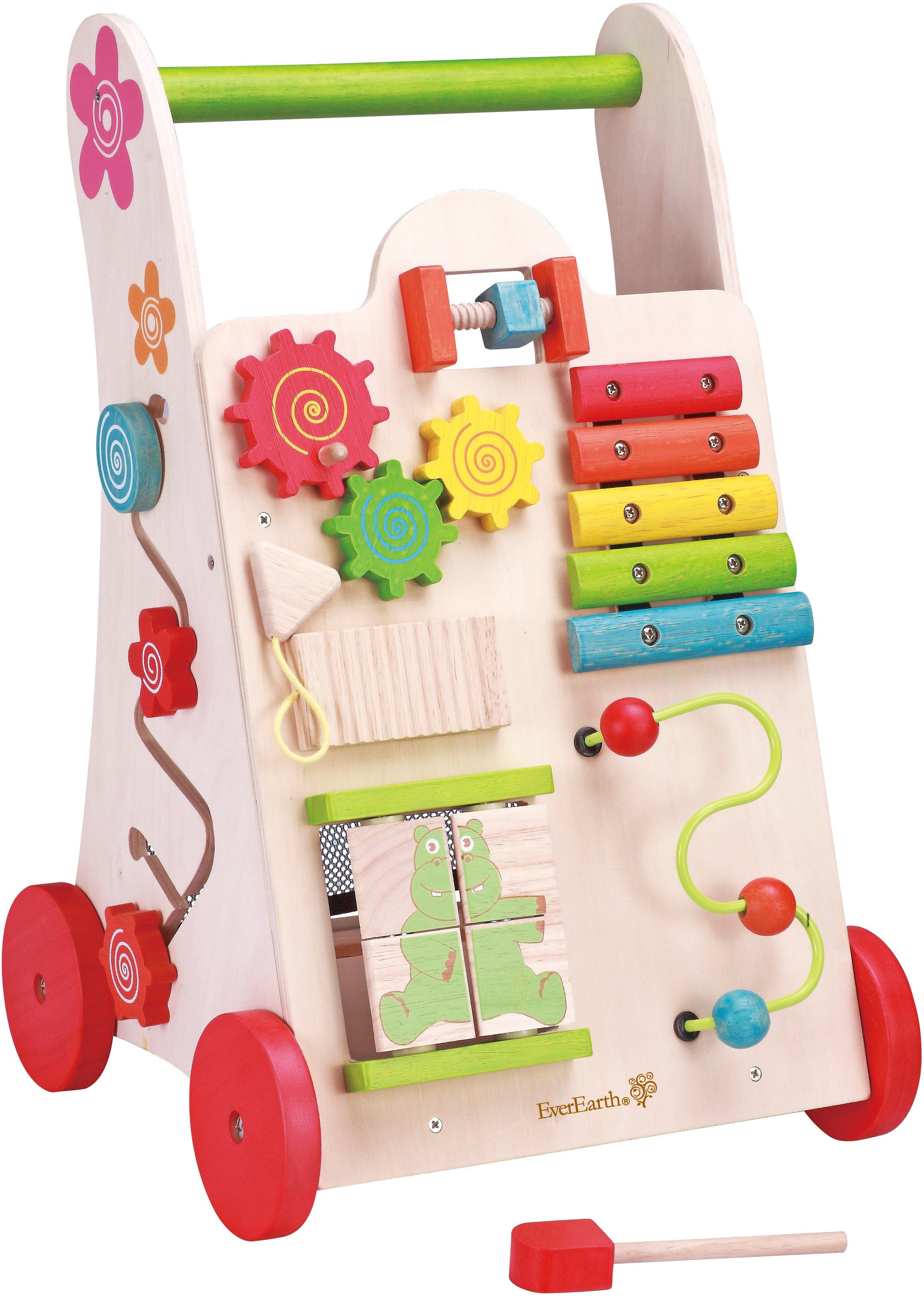 Image of EverEarth® Lauflernwagen »Spiel- und Lauflernwagen«, FSC®-Holz aus gewissenhaft bewirtschafteten Wäldern
