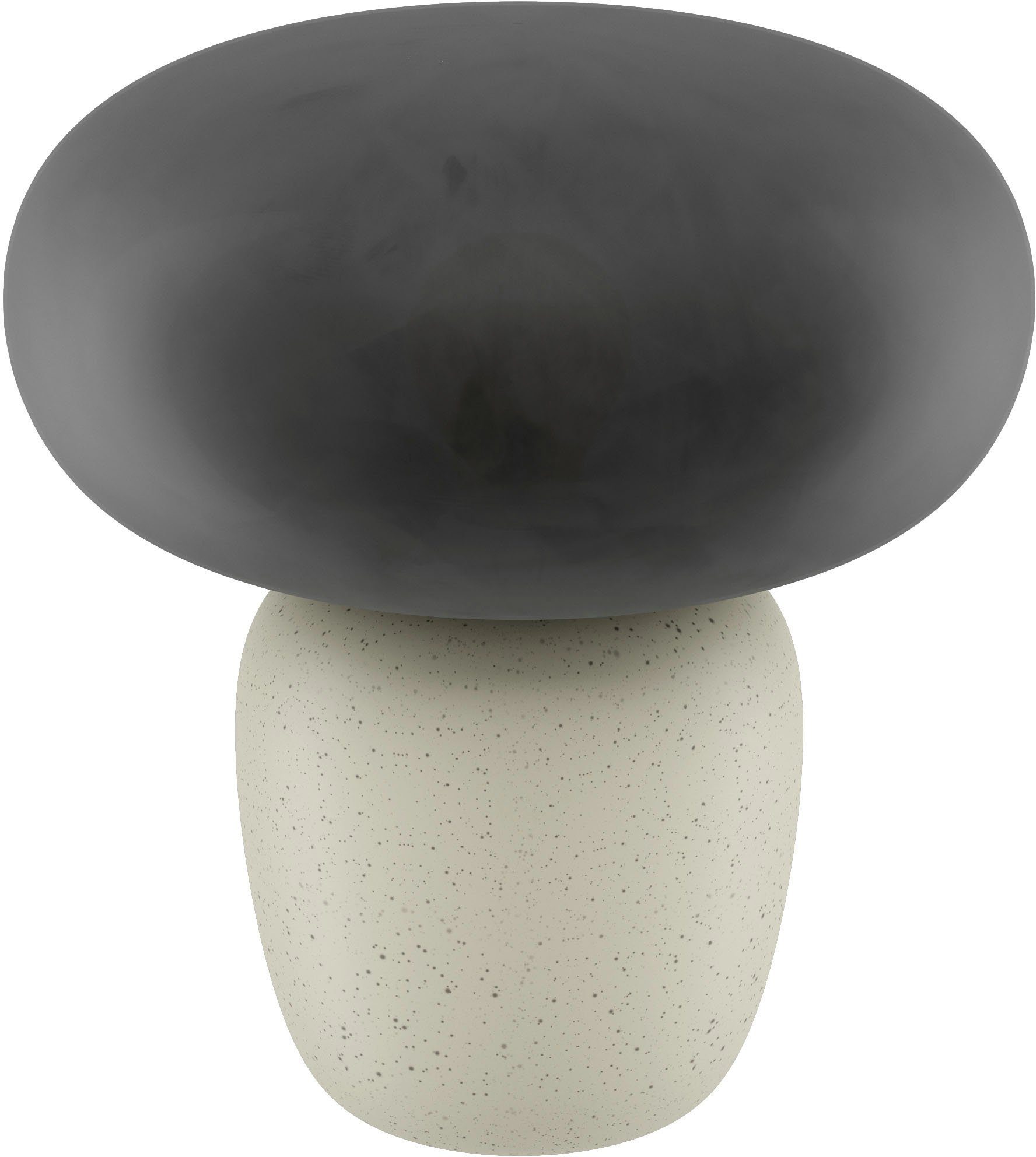 EGLO Tischleuchte CAHUAMA, Leuchtmittel wechselbar, ohne Leuchtmittel,  Tischleuchte in weiß und schwarz aus Keramik - exkl. E27 - 40W | Tischlampen