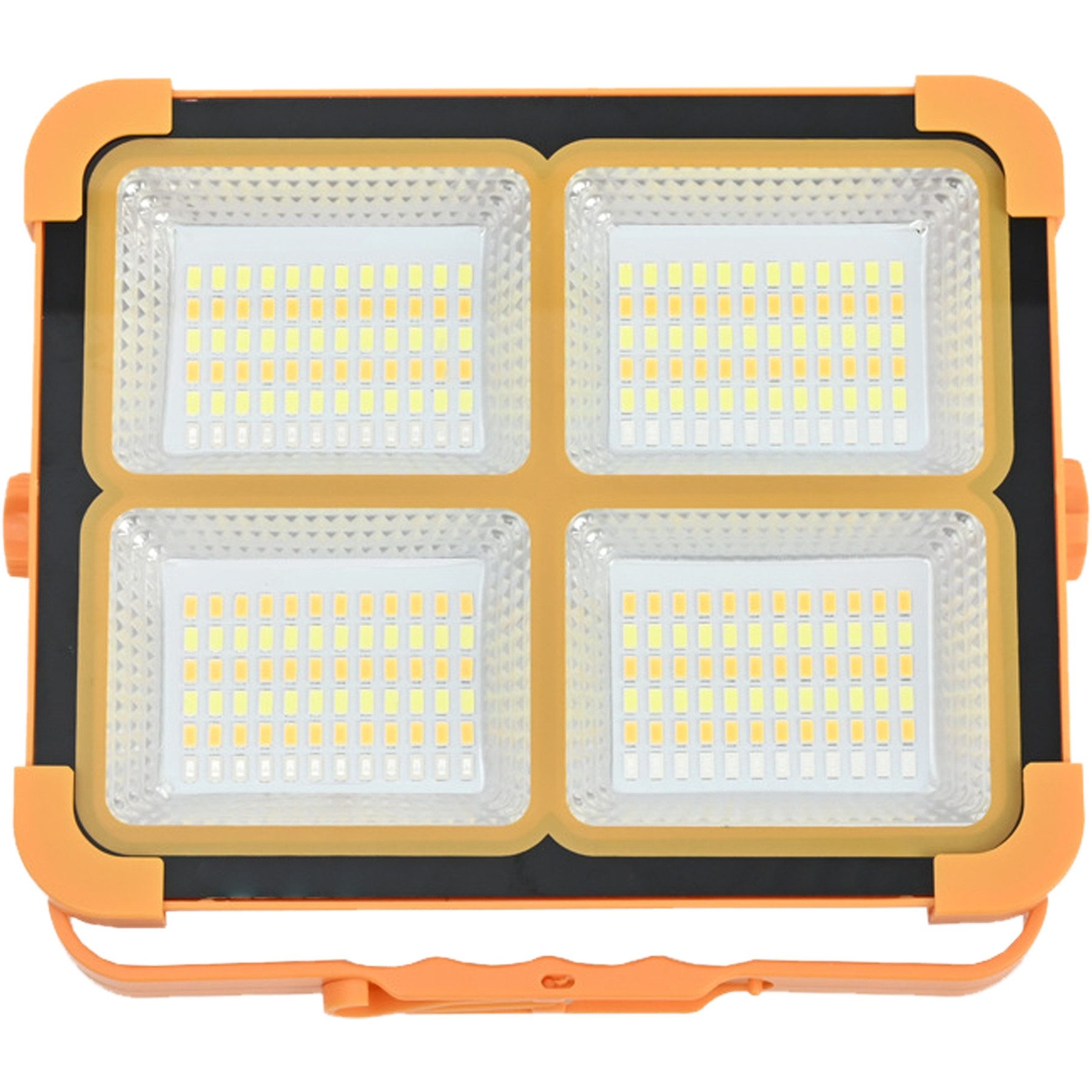 LUXULA Strahler LUXULA Solar-Led-Baustrahler LXSO400110, Akku, CCT, IP65, Magnet-und