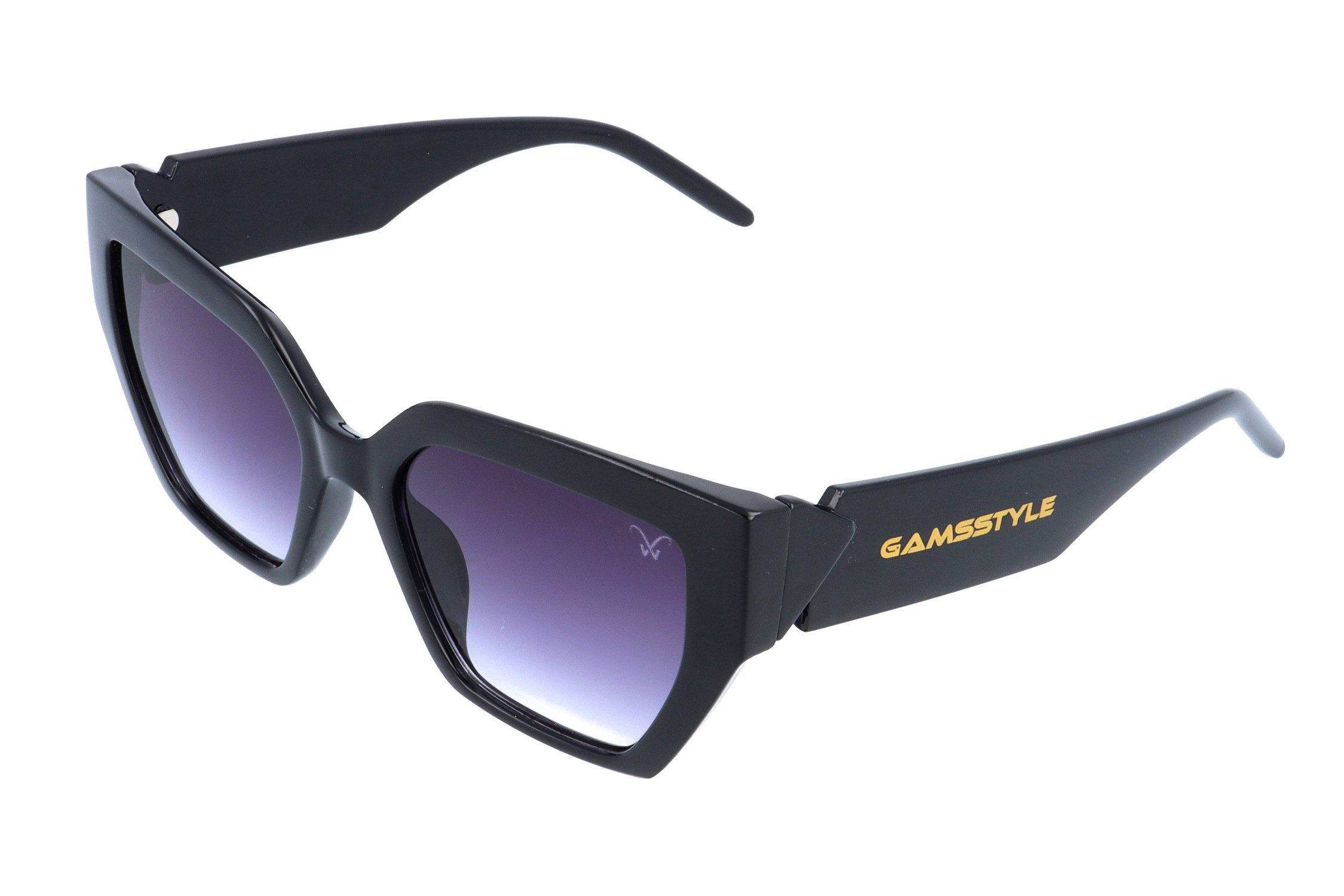 Gamswild Sonnenbrille UV400 GAMSSTYLE Modebrille Cateye getöntes Verlaufsglas Damen Modell WM6228 in braun, schwarz, blau, rot